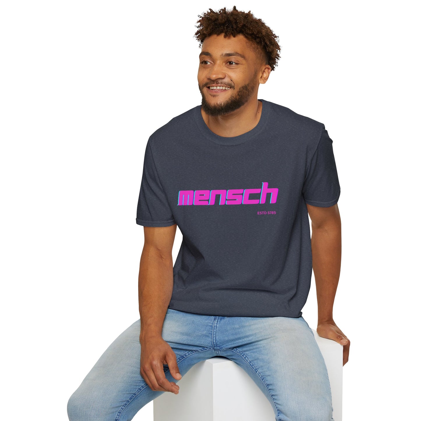 Mensch - Unisex Softstyle T-Shirt