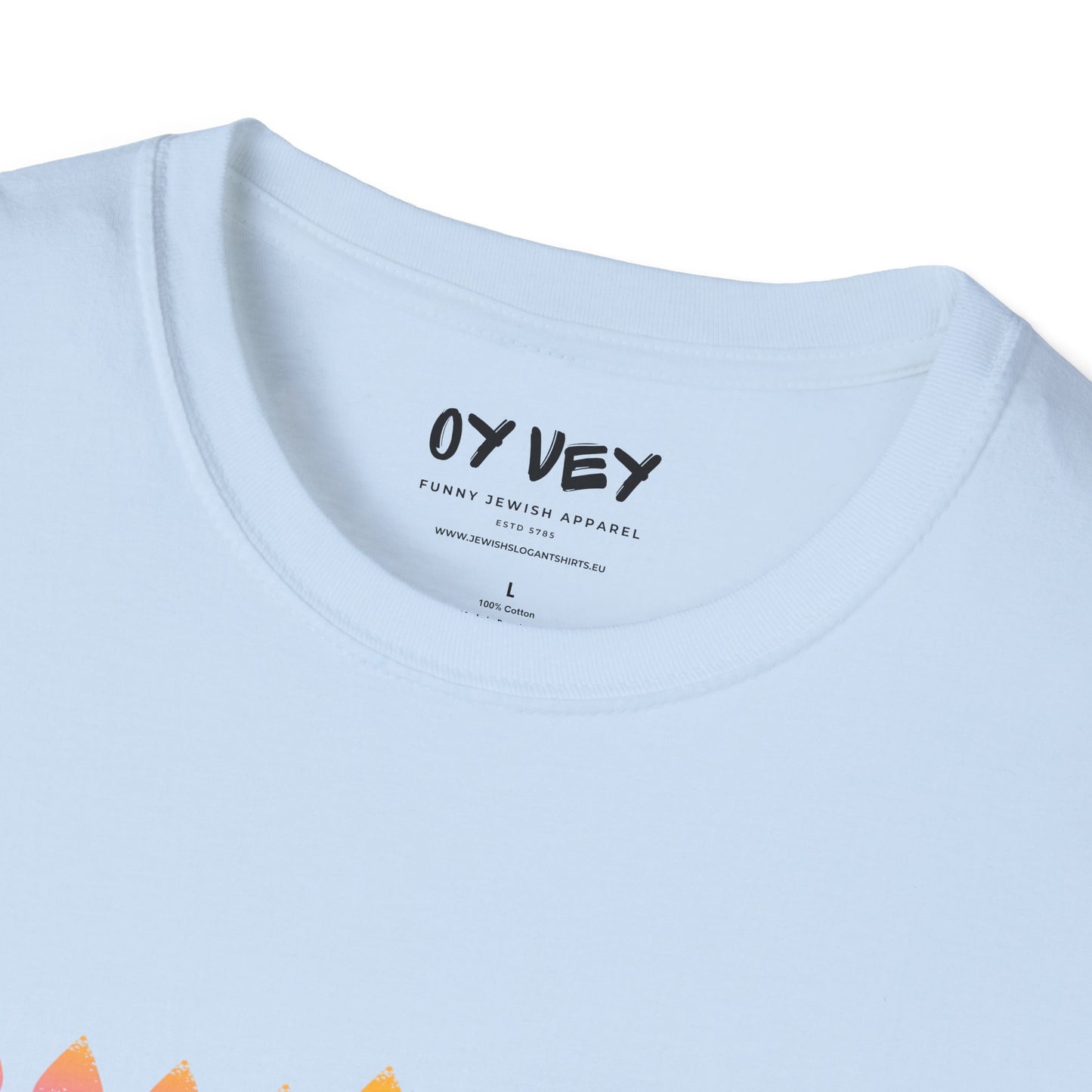 Chanukkiah - Unisex soft T-shirt, Perfect Gift for Chanukkah