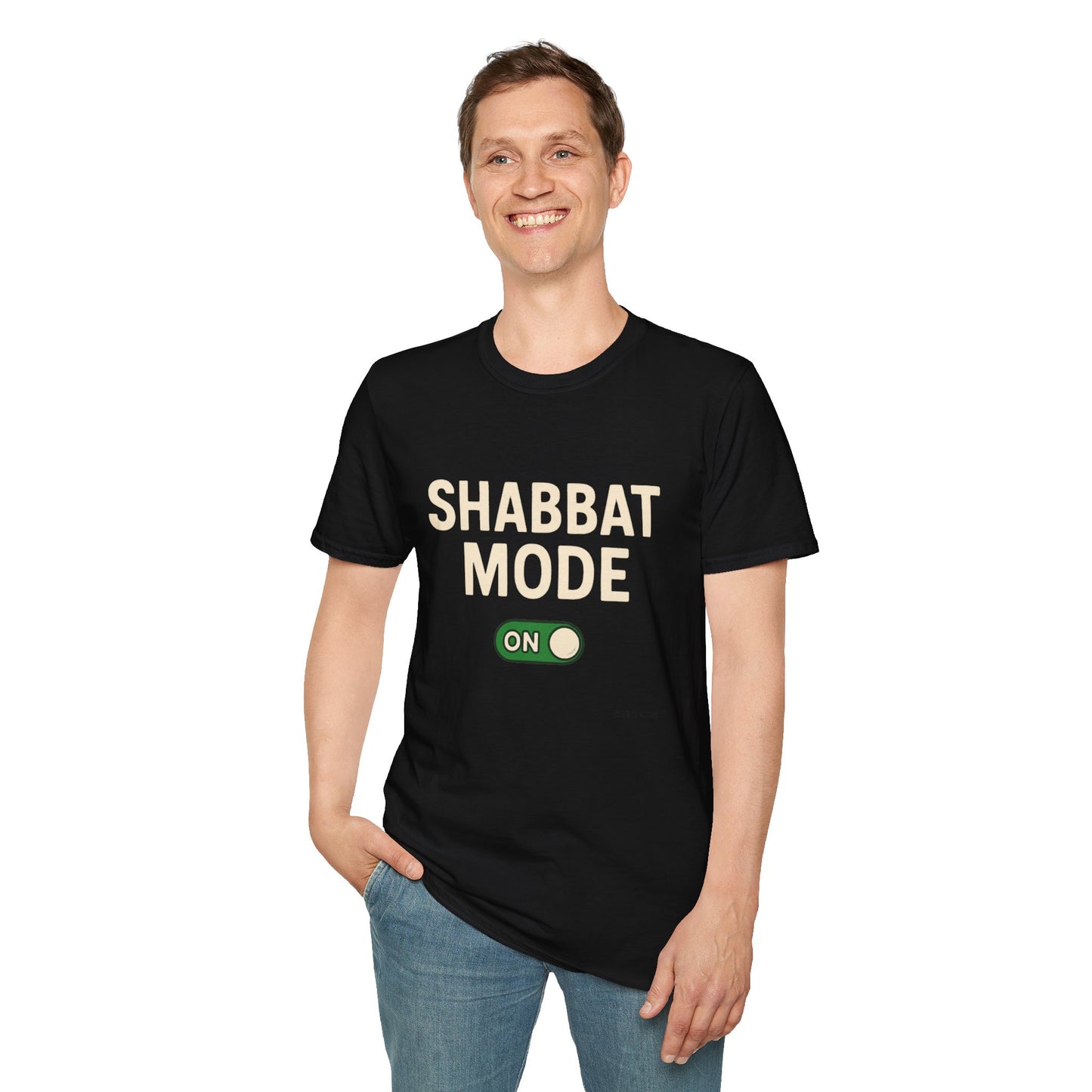 Shabbat Mode Activated 3 - Unisex soft T-shirt, Perfect Gift for Friends