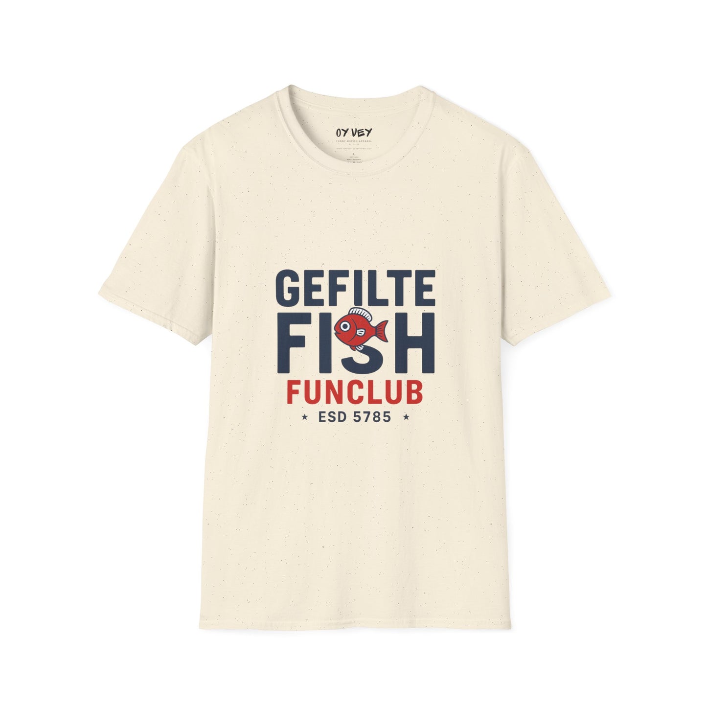 Gefilte Fish Fun Club 2 - Unisex soft T-shirt, Perfect Gift for Friends