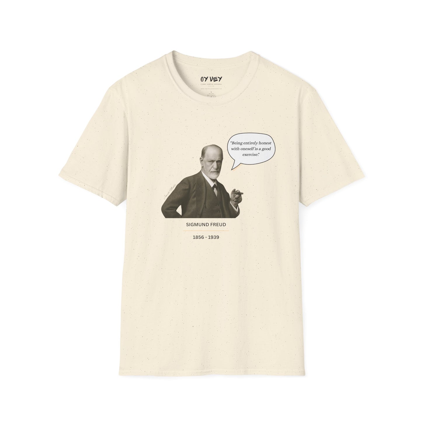 Sigmund Freud  - Unisex soft T-shirt, Perfect Gift for Friends
