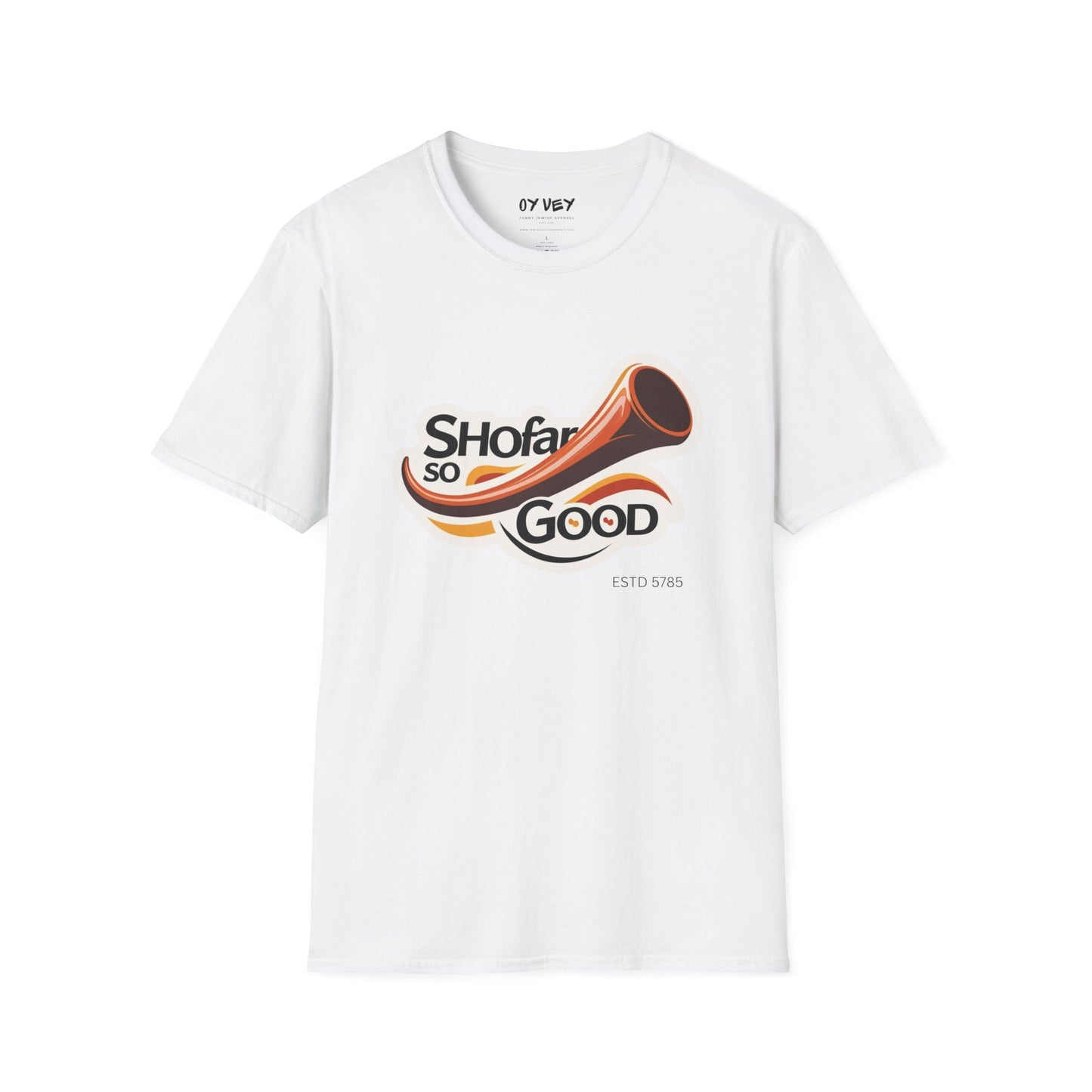 Shofar - Unisex soft T-shirt, Perfect Gift for Rosh Hashanah