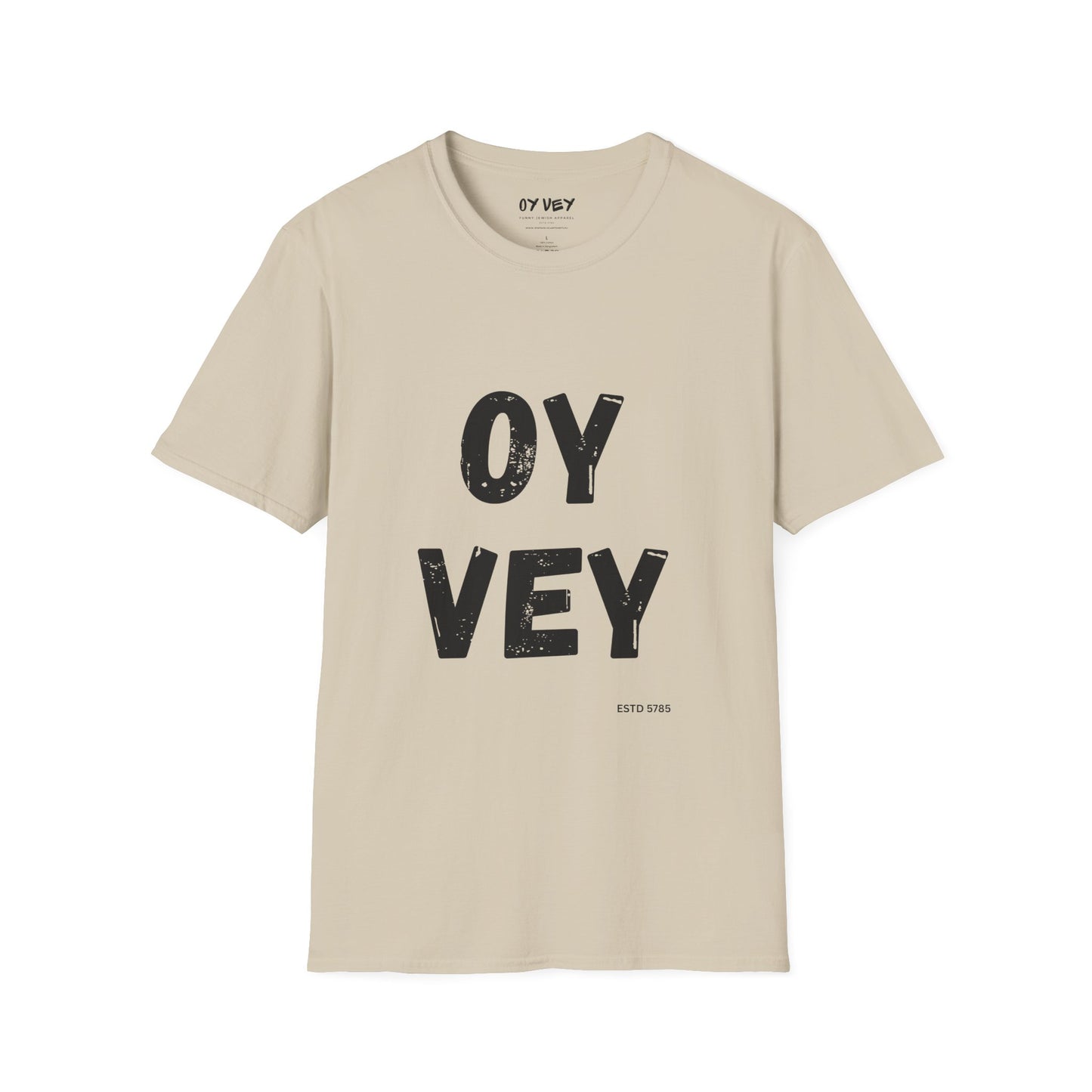 Oy Vey - Unisex soft T-shirt, Perfect Gift for Friends