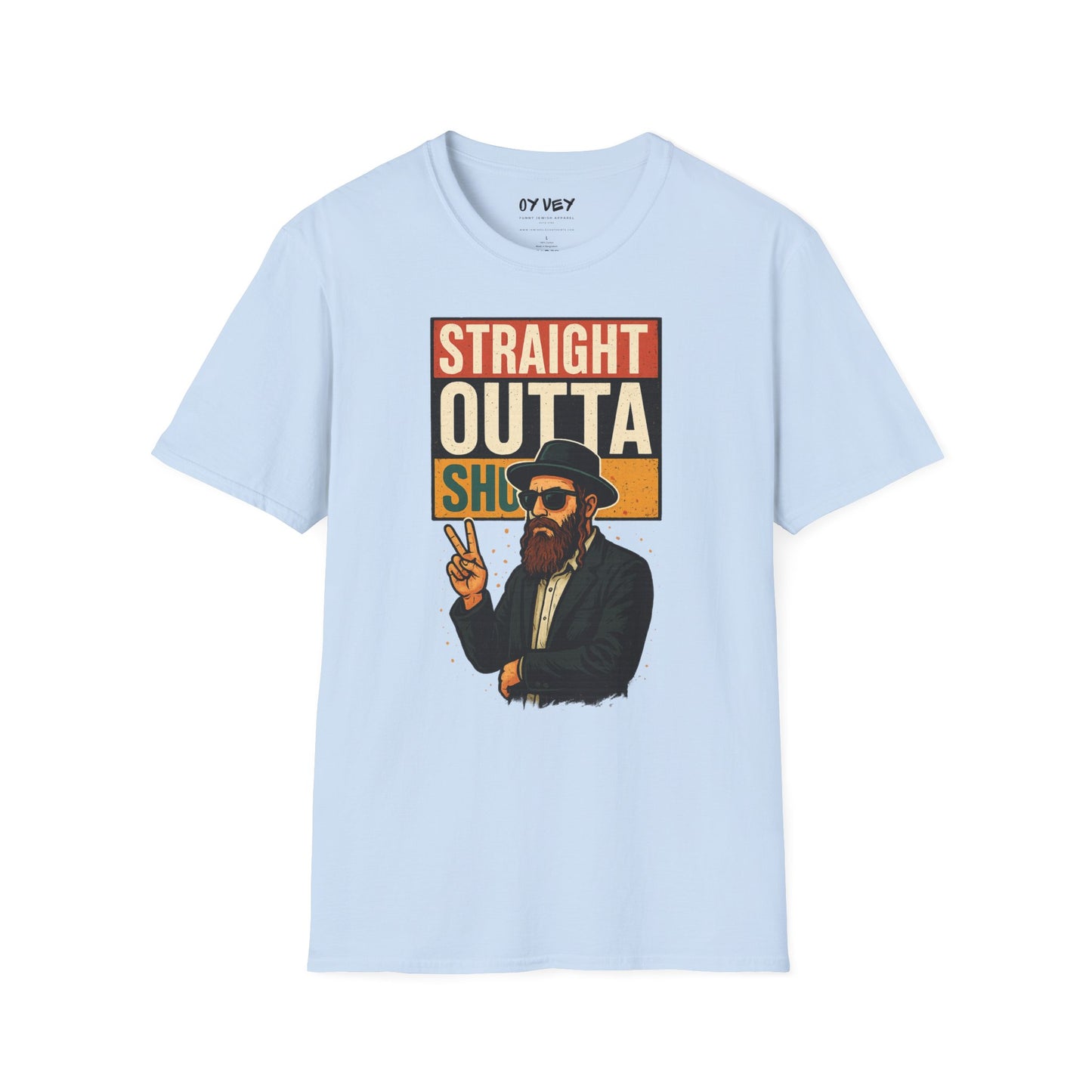 Straight Outta Shul 2- Unisex soft T-shirt, Perfect Gift for Friends