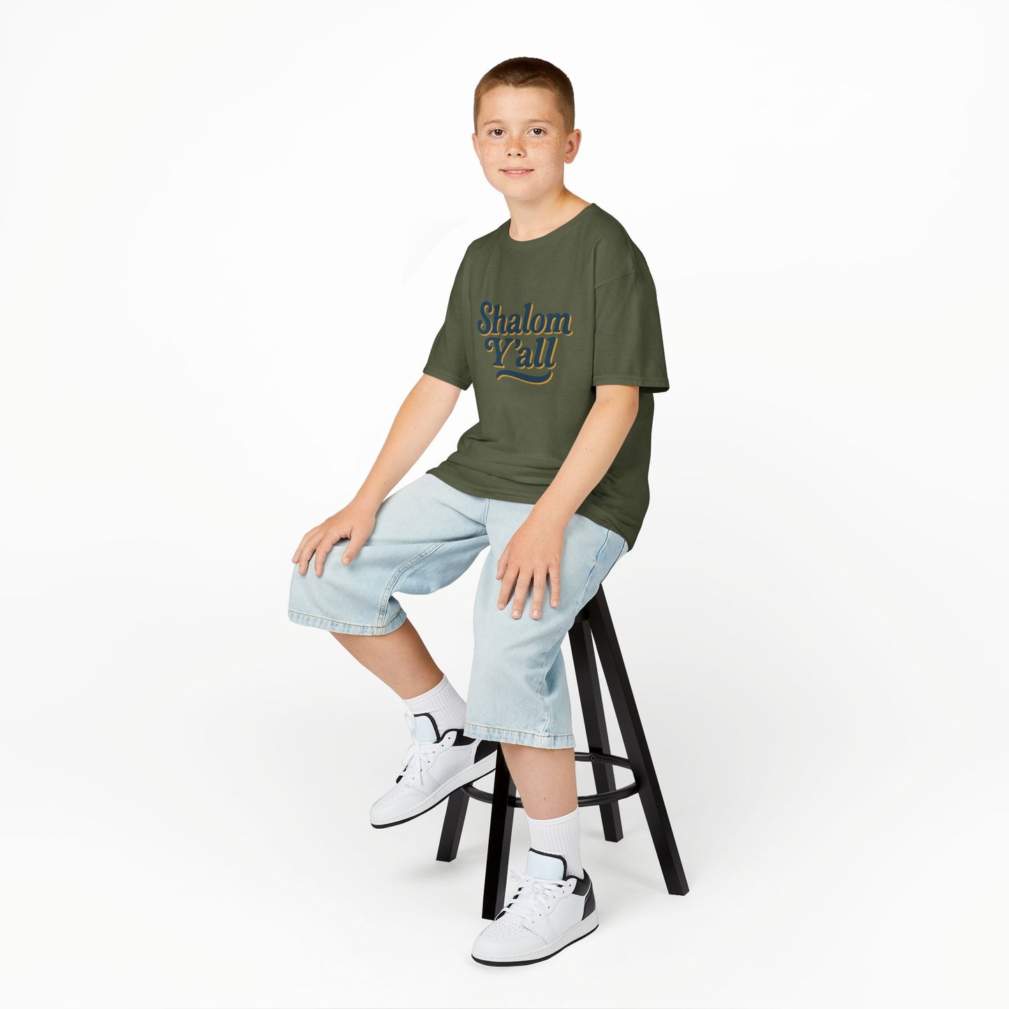 Shalom Y'all Soft style Kids Tee