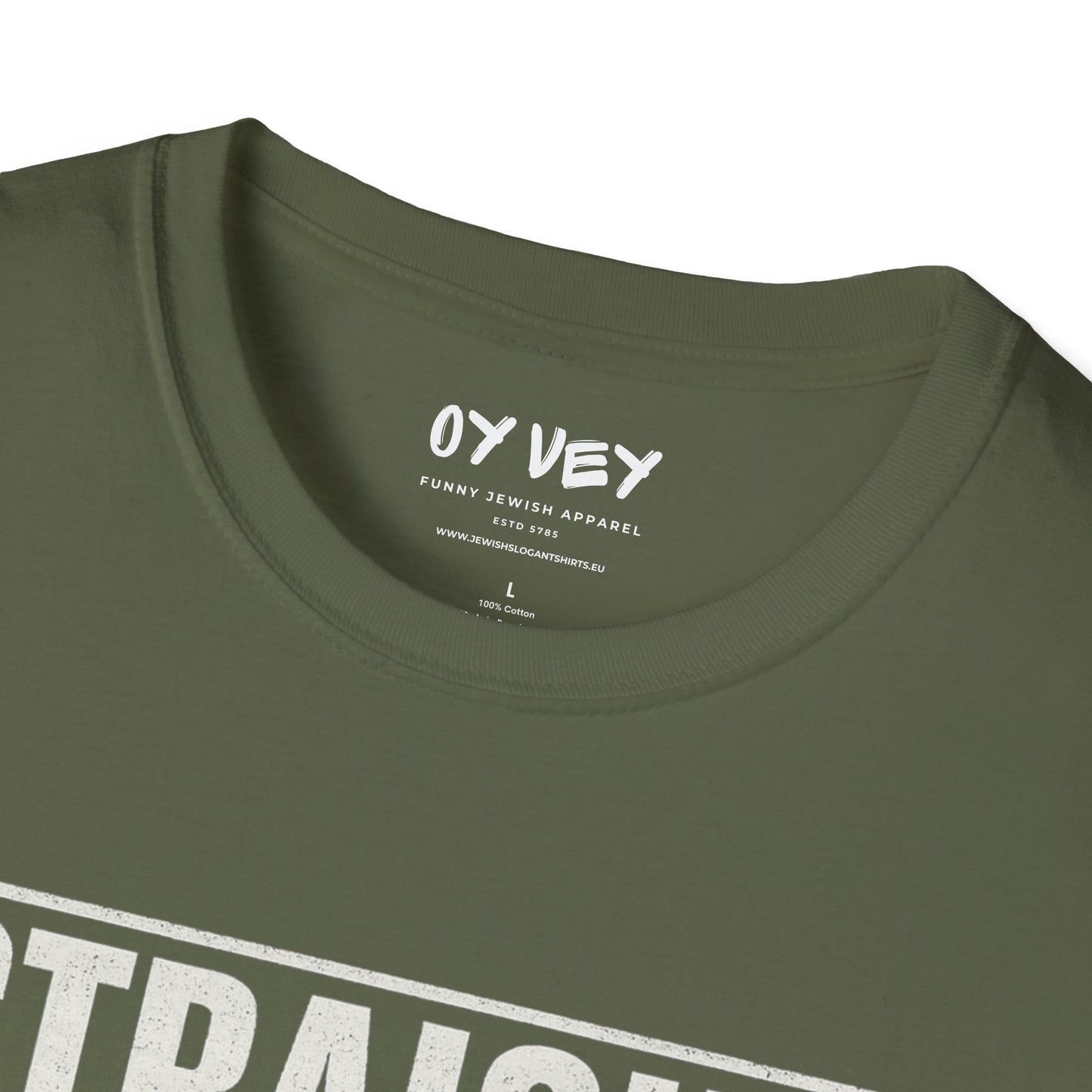 Strait Outta Shul - Unisex soft T-shirt, Perfect Gift for Friends