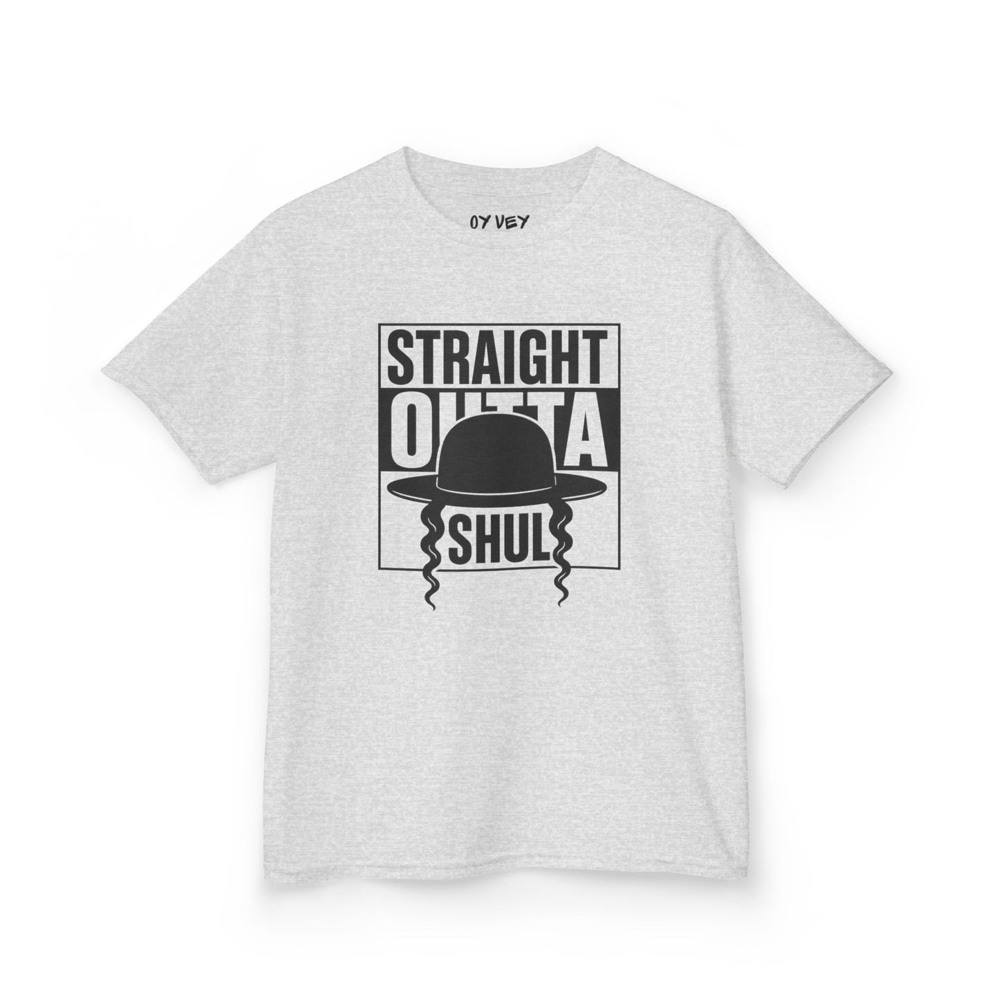 Straight Outta Shul Soft style Kids Tee