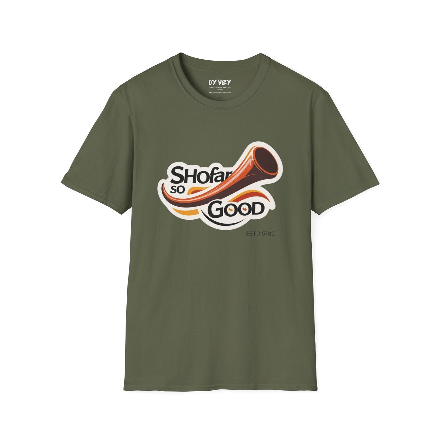 Shofar - Unisex soft T-shirt, Perfect Gift for Rosh Hashanah