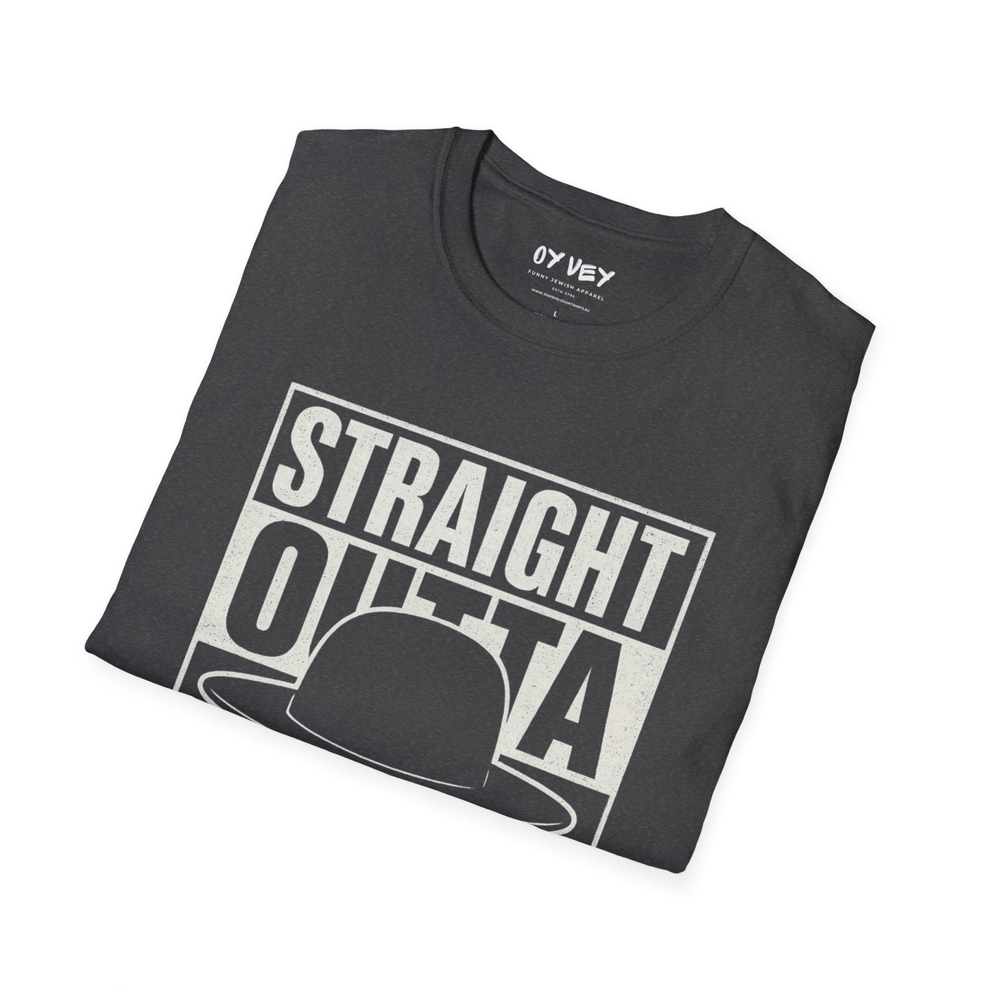 Strait Outta Shul - Unisex soft T-shirt, Perfect Gift for Friends