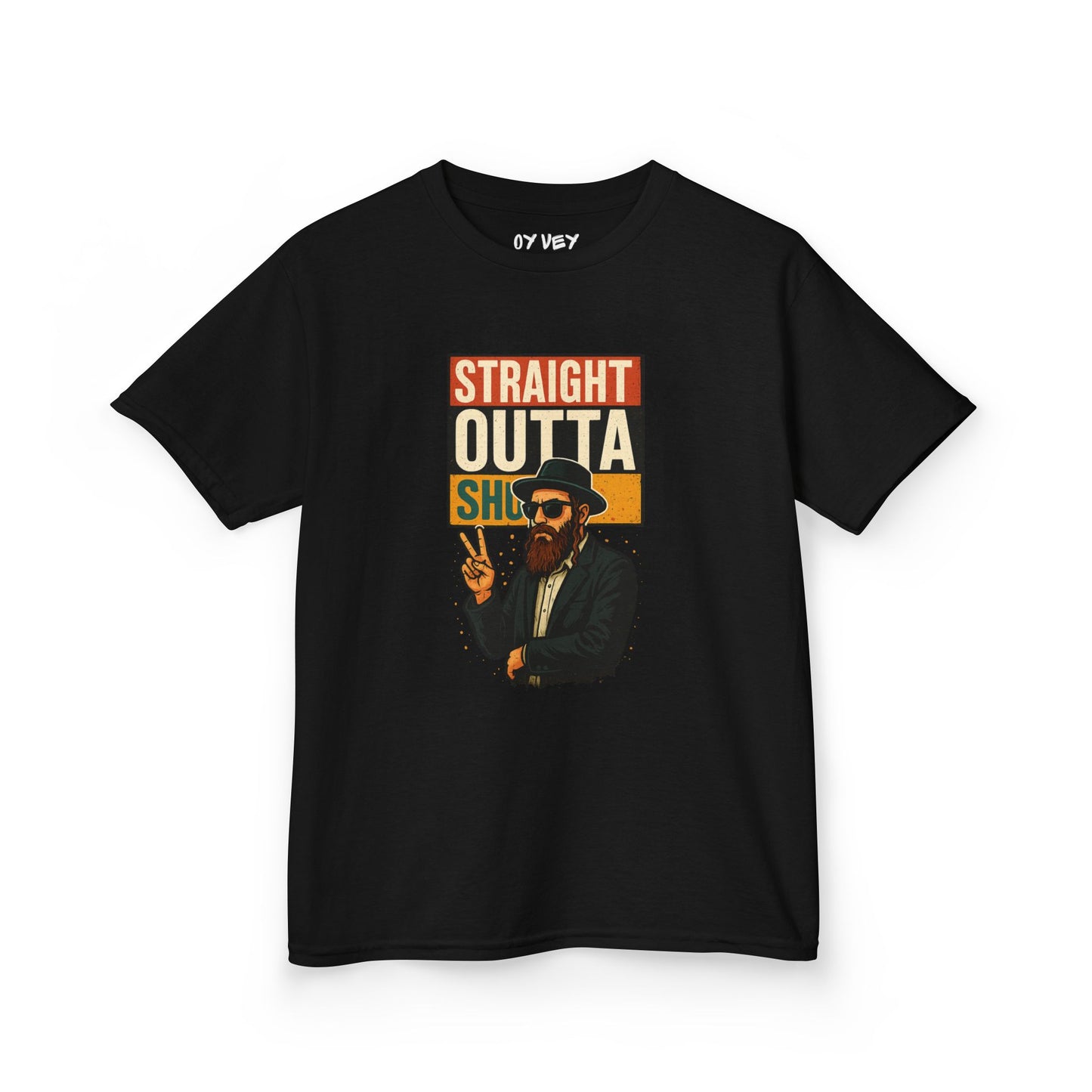 Straight Outta Shul - Soft style Kids Tee