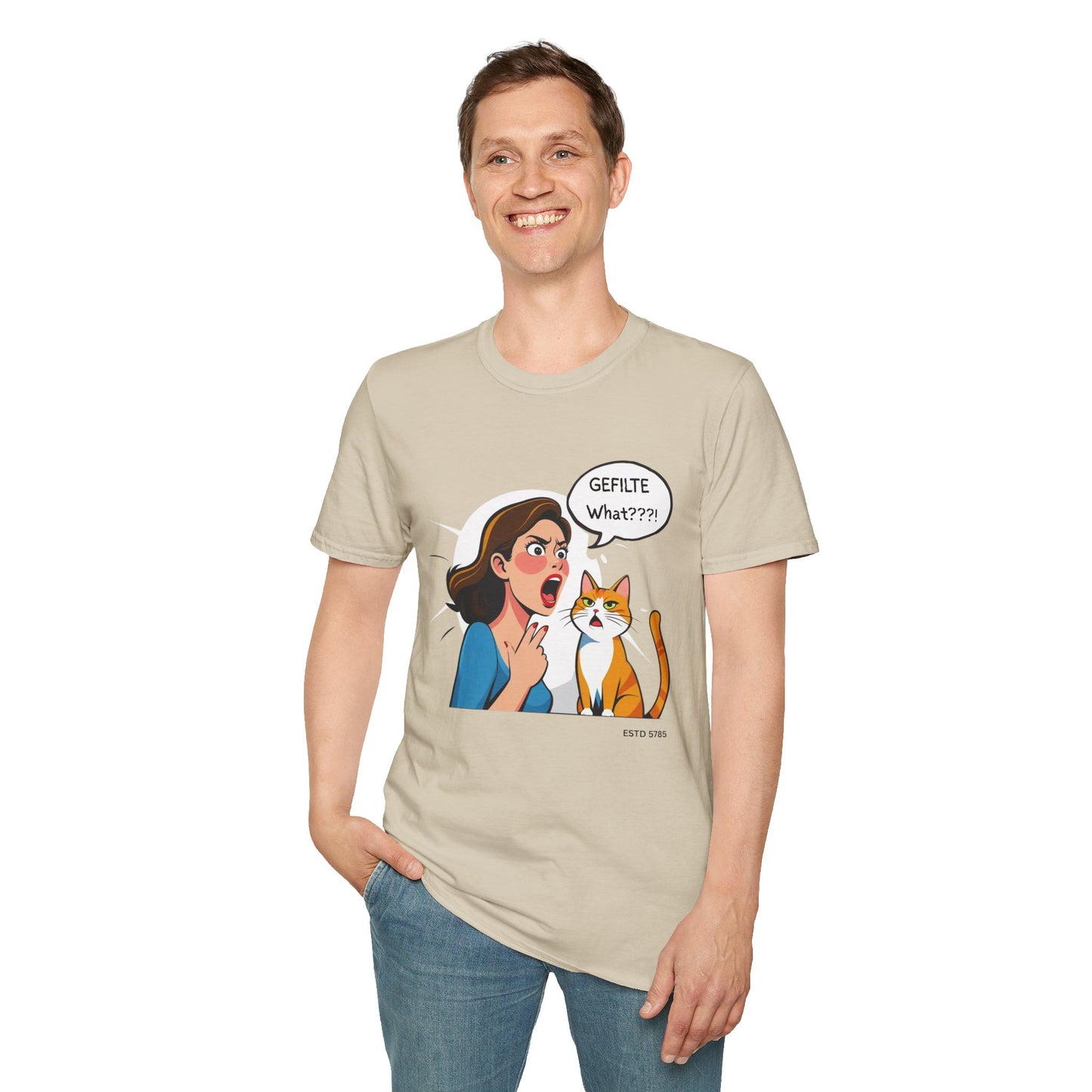 GEFILTE What???! - Unisex soft T-shirt