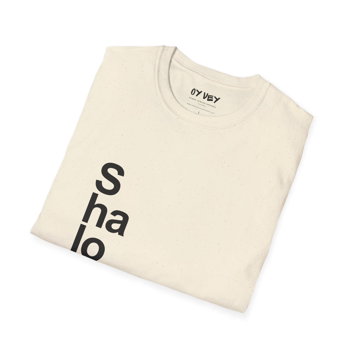 Shalom - Unisex soft T-shirt, Perfect Gift for Friends