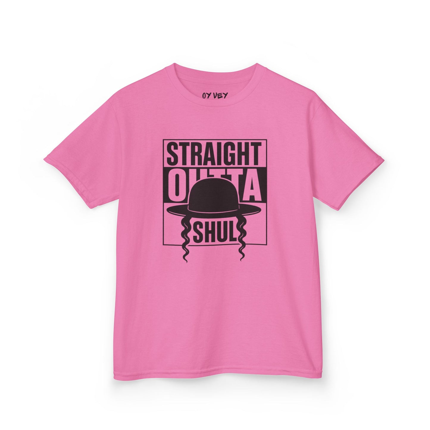 Straight Outta Shul Soft style Kids Tee