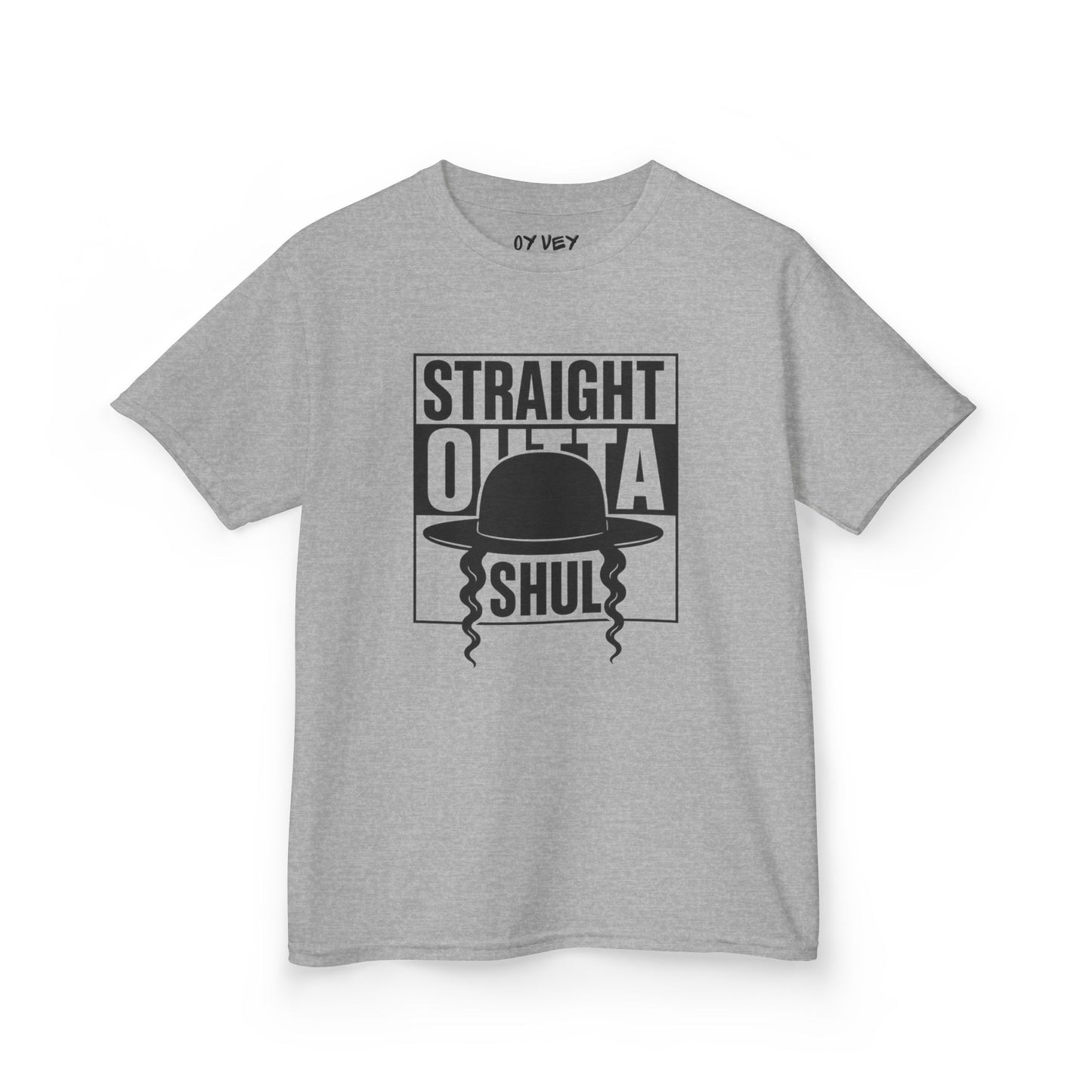 Straight Outta Shul Soft style Kids Tee