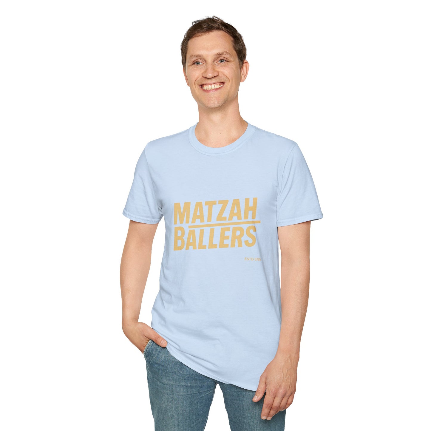 Matzah Ballers  - Unisex soft T-shirt, Perfect Gift for Friends
