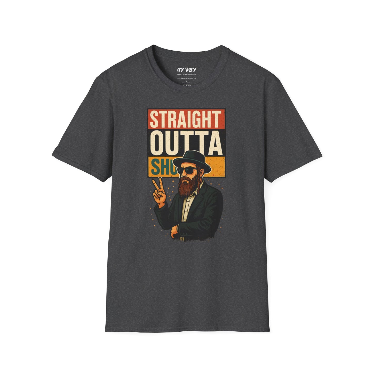 Straight Outta Shul 2- Unisex soft T-shirt, Perfect Gift for Friends