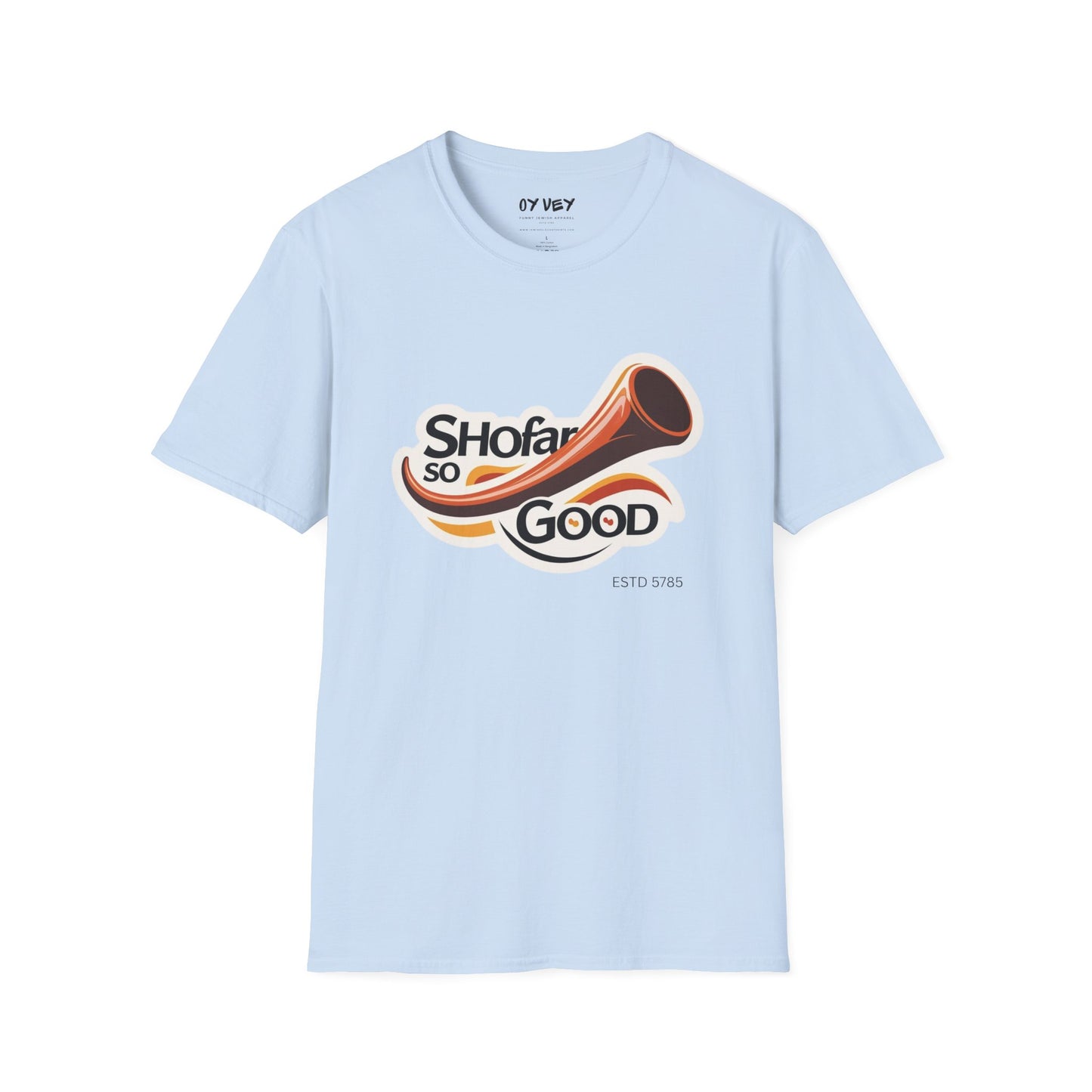Shofar - Unisex soft T-shirt, Perfect Gift for Rosh Hashanah