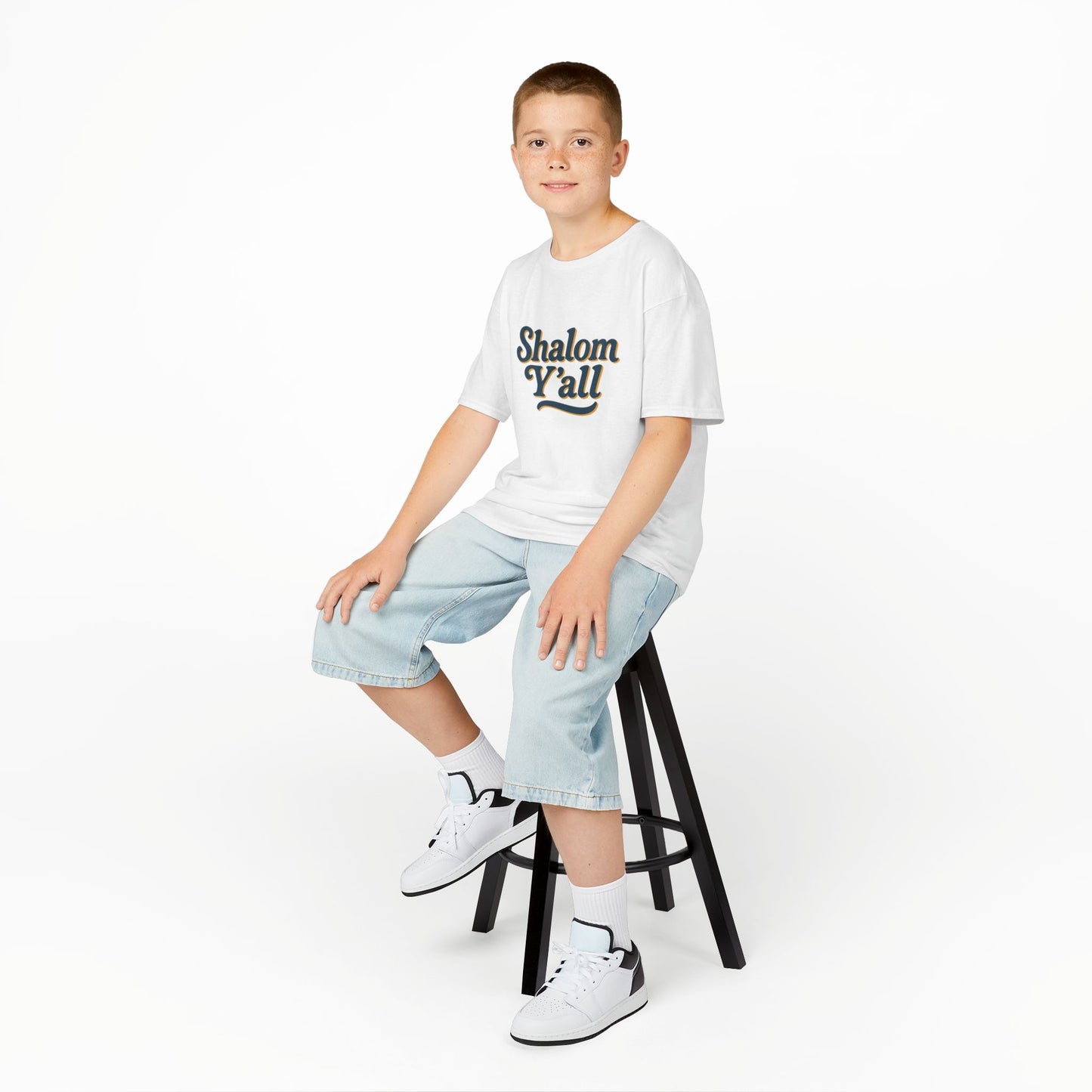 Shalom Y'all Soft style Kids Tee