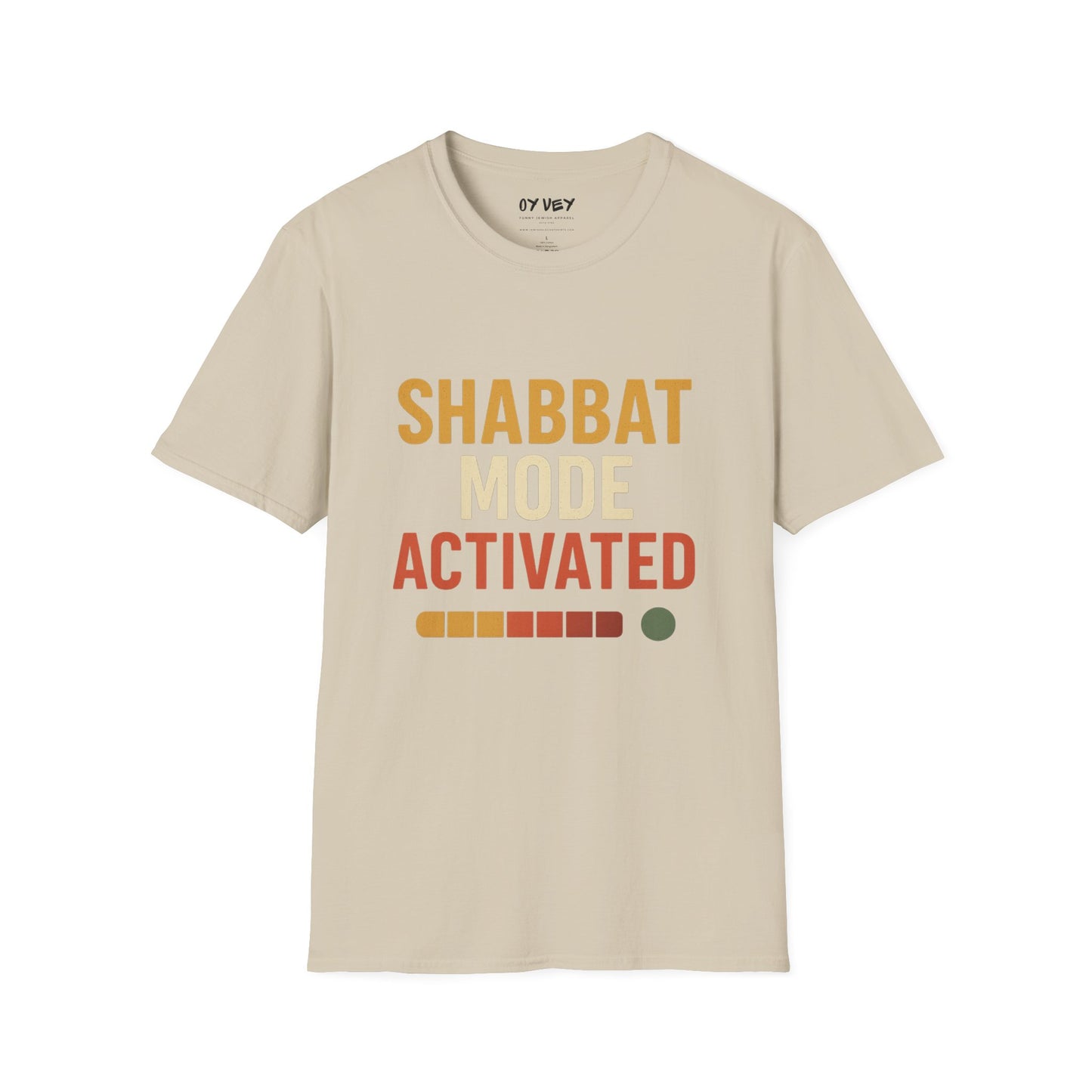 Shabbat Mode Activated  - Unisex soft T-shirt, Perfect Gift for Friends