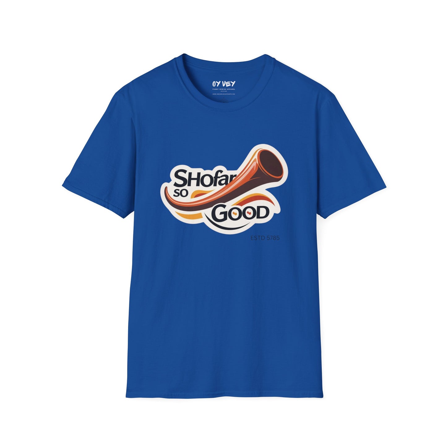 Shofar - Unisex soft T-shirt, Perfect Gift for Rosh Hashanah