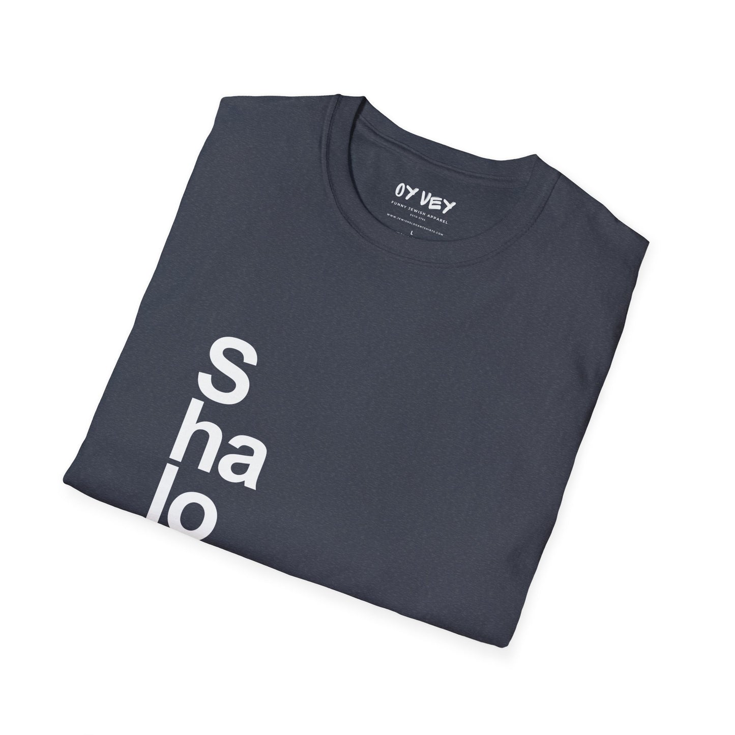 Shalom - Unisex soft T-shirt, Perfect Gift for Friends