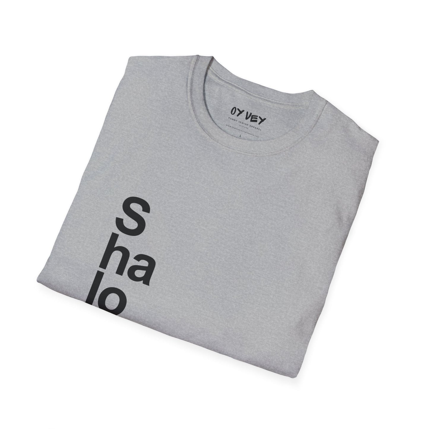 Shalom - Unisex soft T-shirt, Perfect Gift for Friends