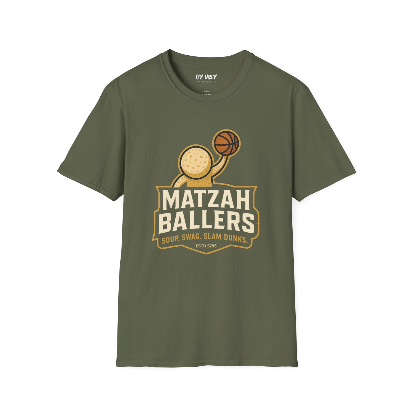 Matza Ballers - Unisex soft T-shirt, Perfect Gift for Friends