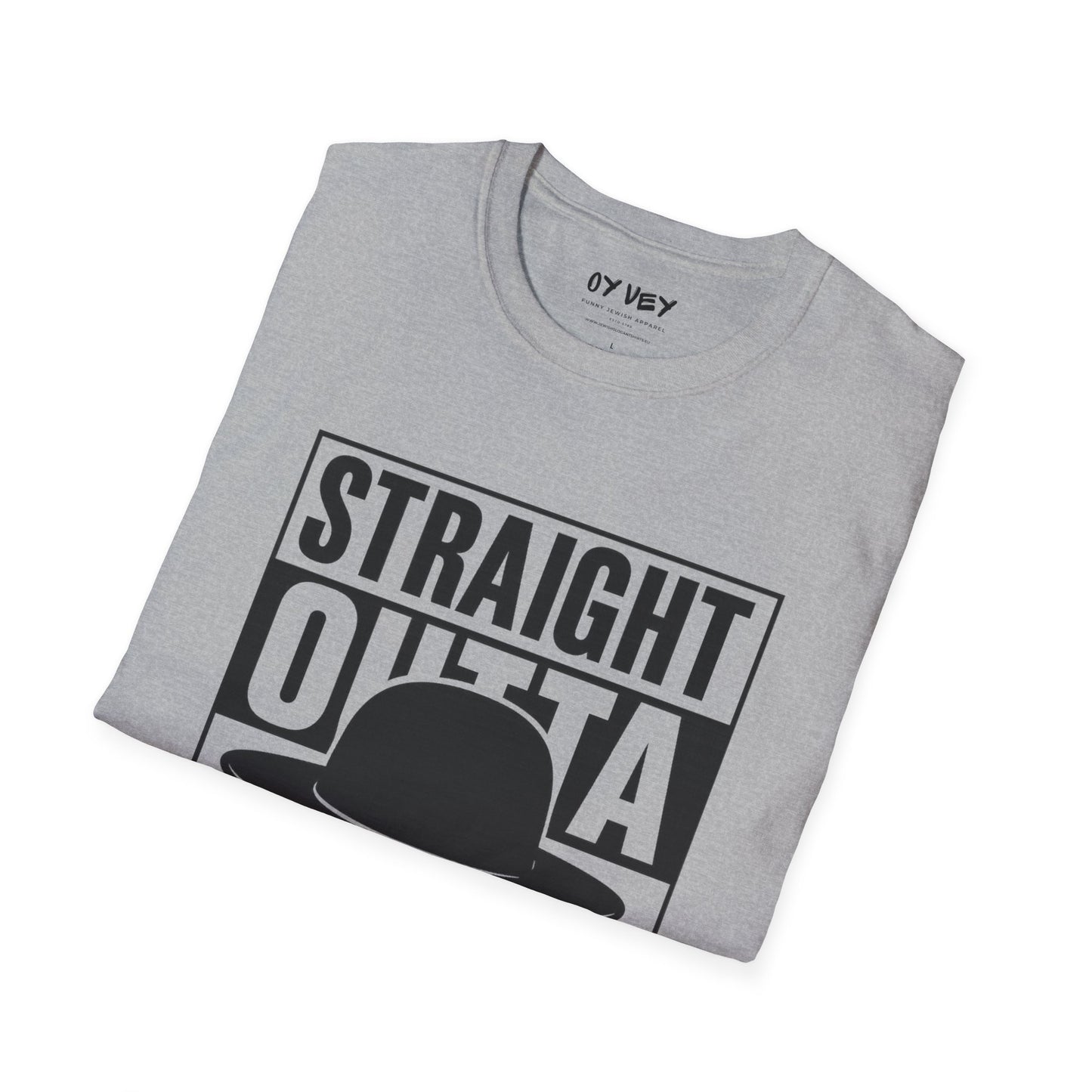Strait Outta Shul - Unisex soft T-shirt, Perfect Gift for Friends