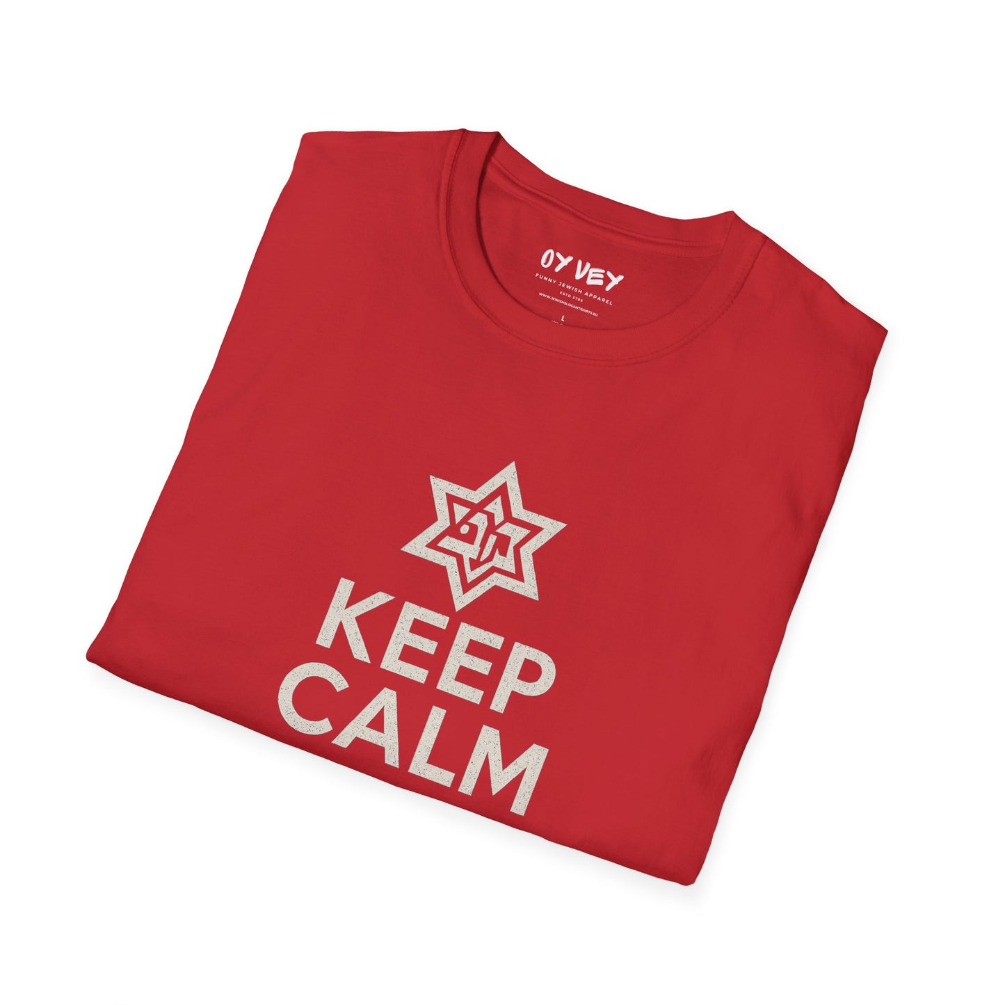 Keep Calm I am Maccabi - Unisex Softstyle T-Shirt, perfect gift for Maccabees
