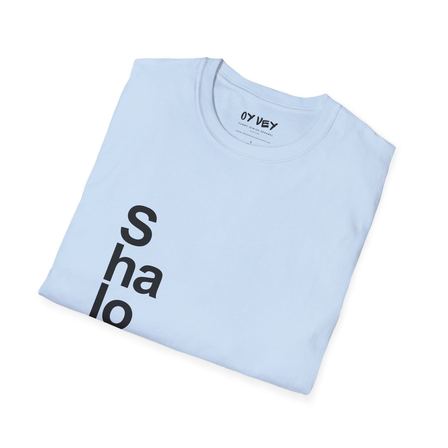 Shalom - Unisex soft T-shirt, Perfect Gift for Friends