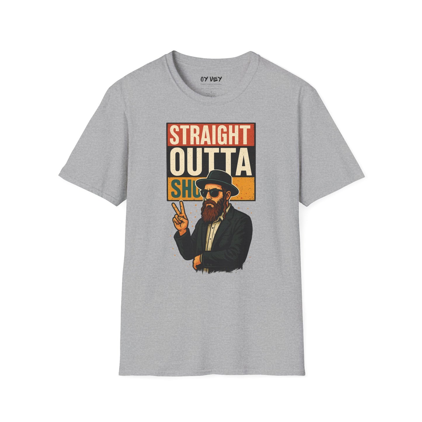 Straight Outta Shul 2- Unisex soft T-shirt, Perfect Gift for Friends