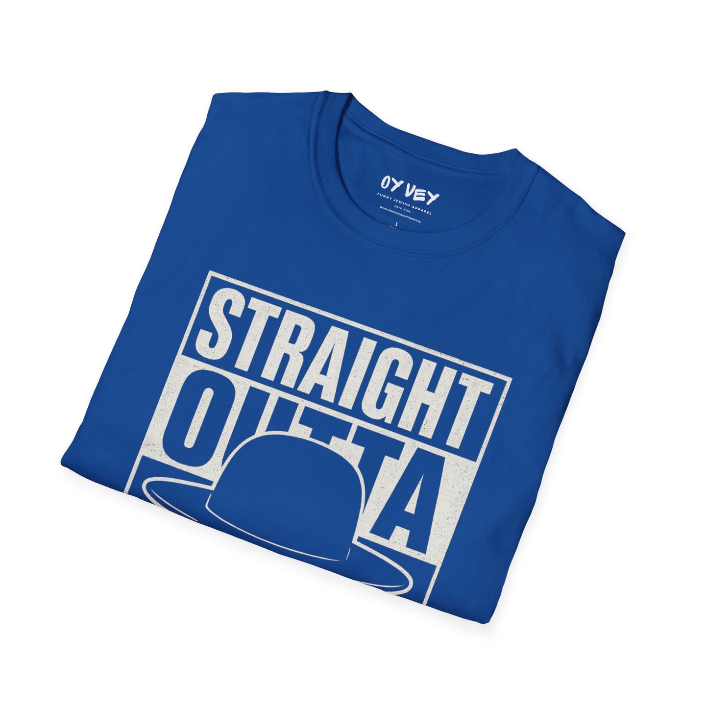 Strait Outta Shul - Unisex soft T-shirt, Perfect Gift for Friends