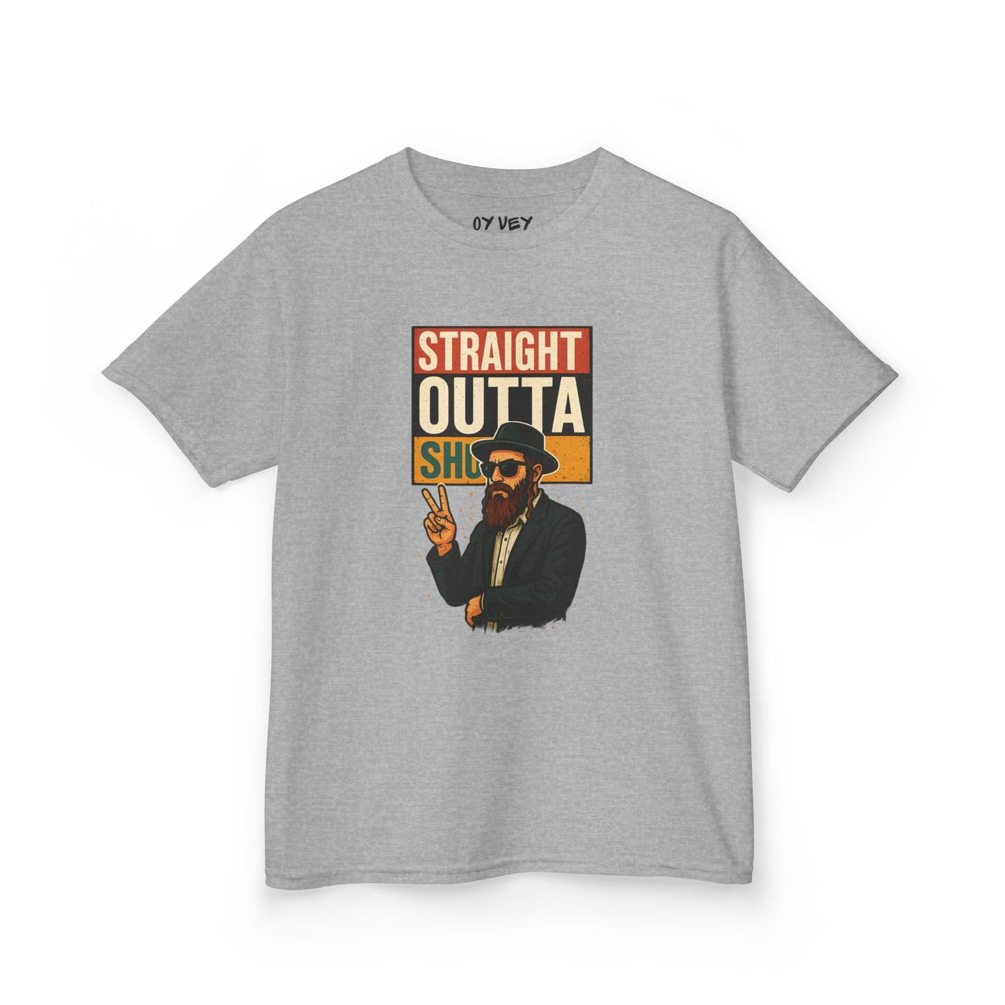 Straight Outta Shul - Soft style Kids Tee