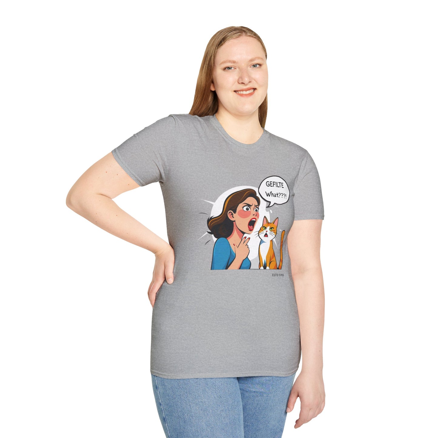 GEFILTE What???! - Unisex soft T-shirt