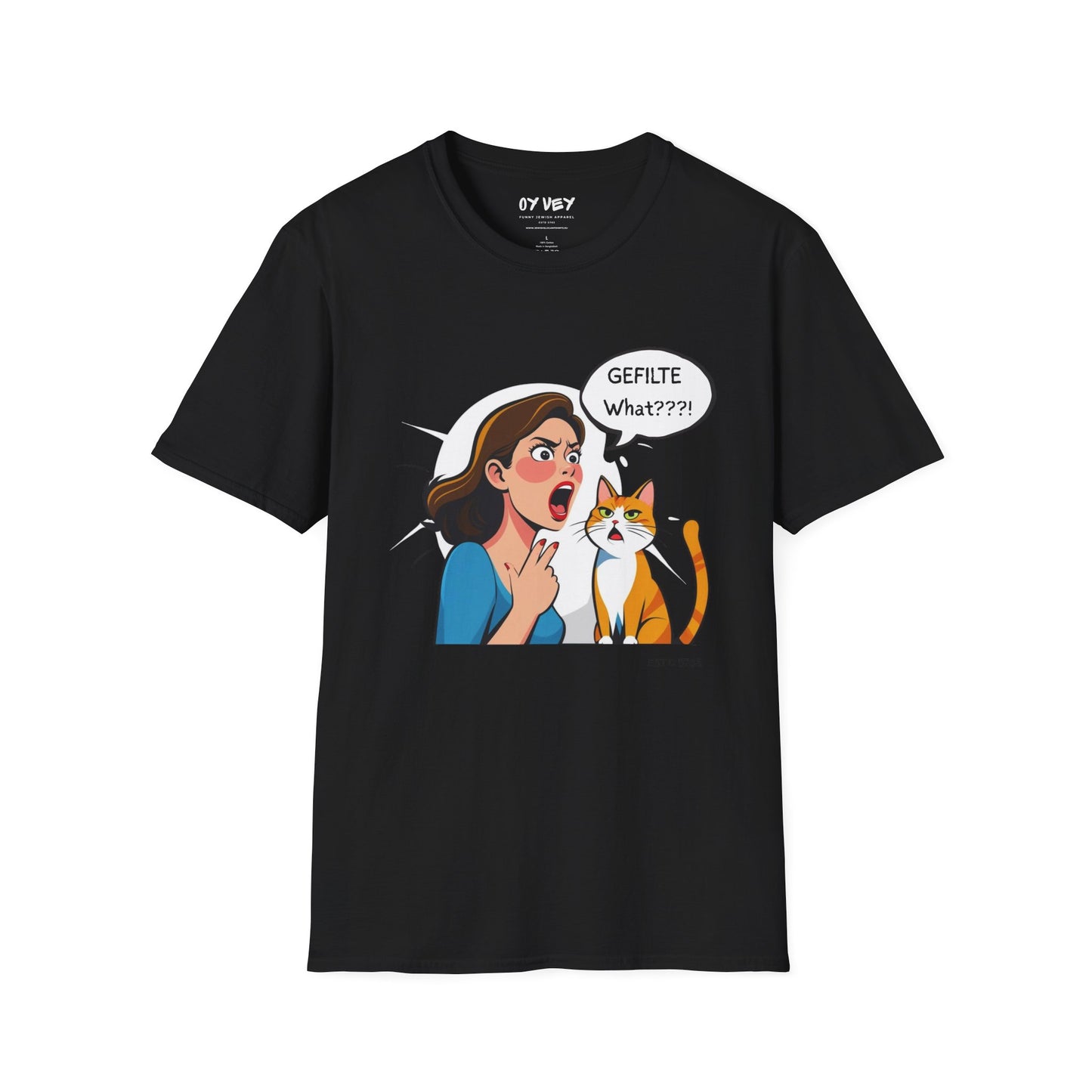 GEFILTE What???! - Unisex soft T-shirt