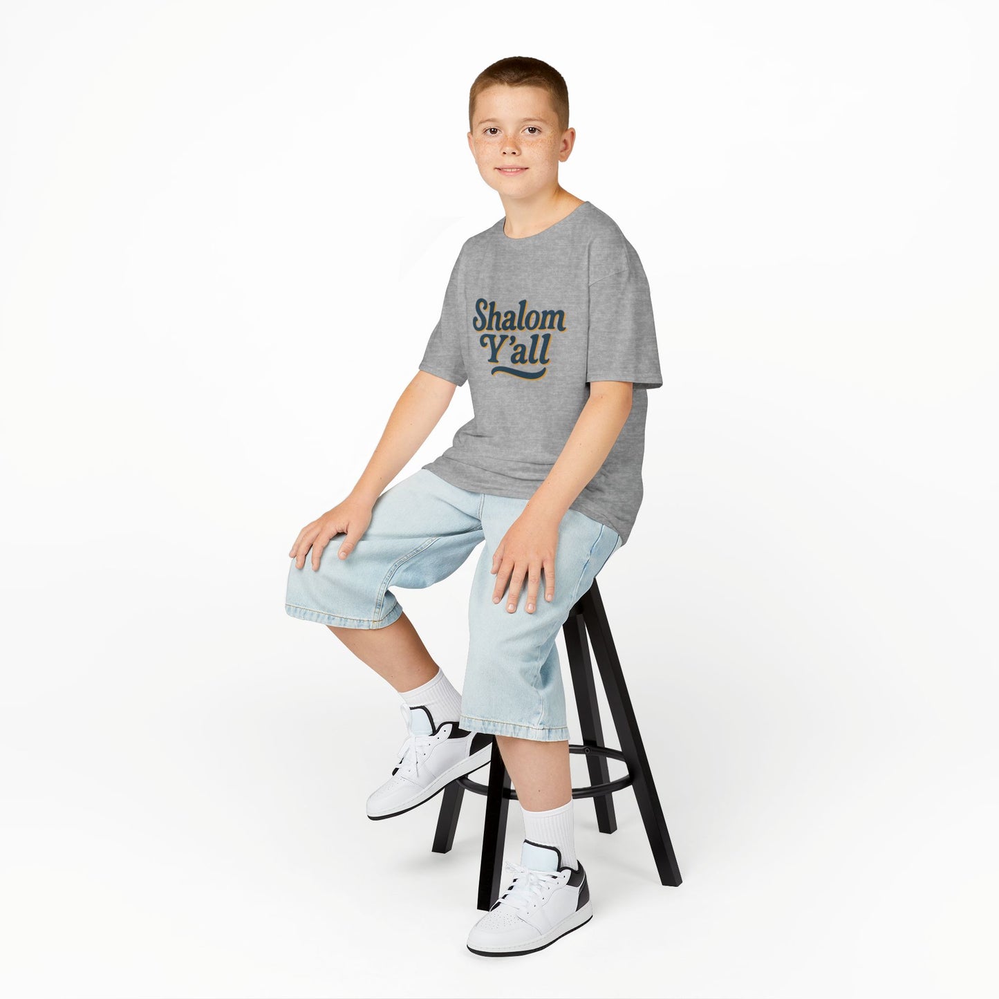 Shalom Y'all Soft style Kids Tee