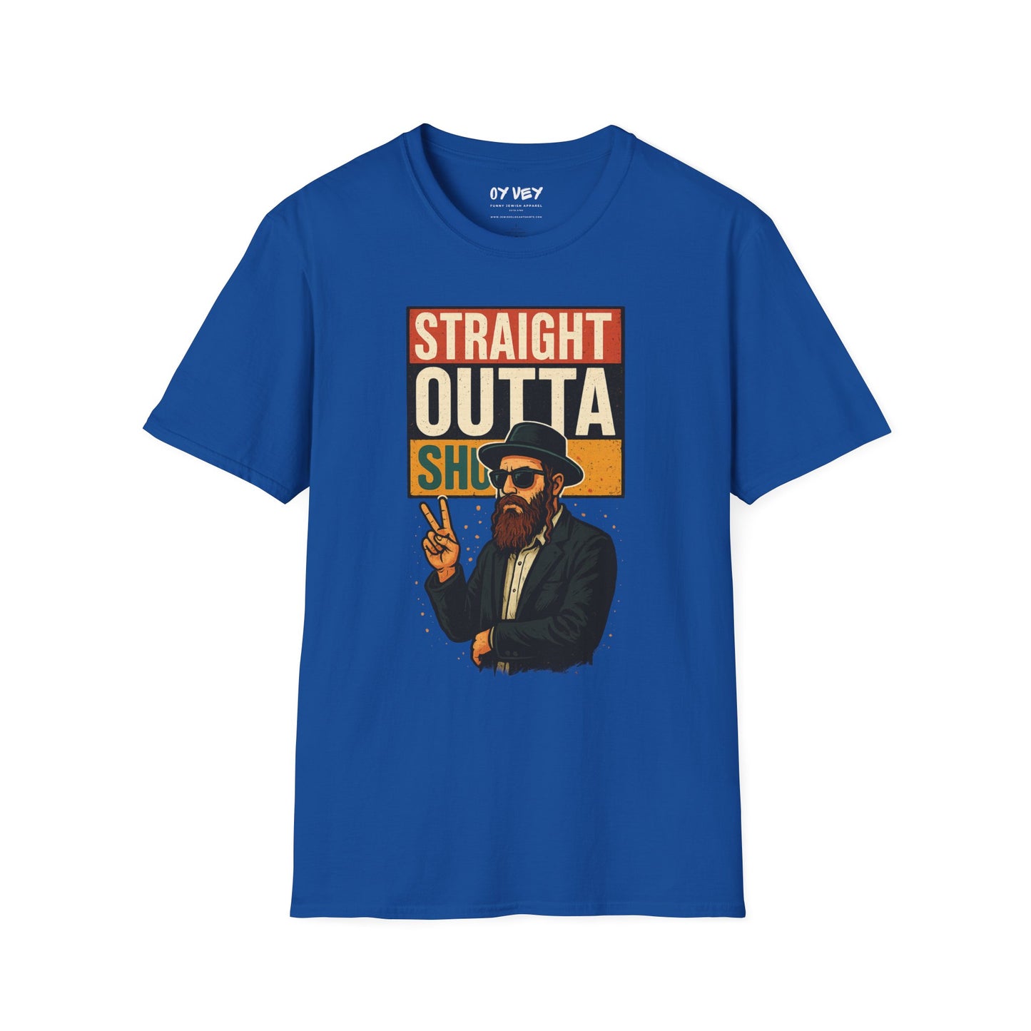 Straight Outta Shul 2- Unisex soft T-shirt, Perfect Gift for Friends
