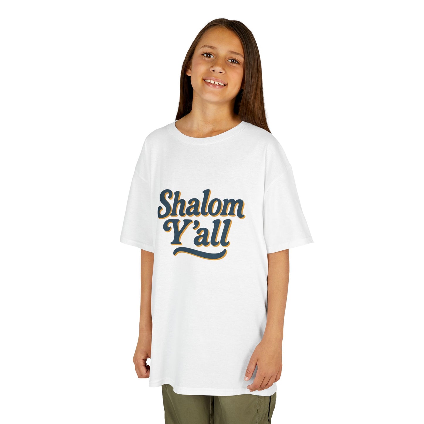 Shalom Y'all Soft style Kids Tee