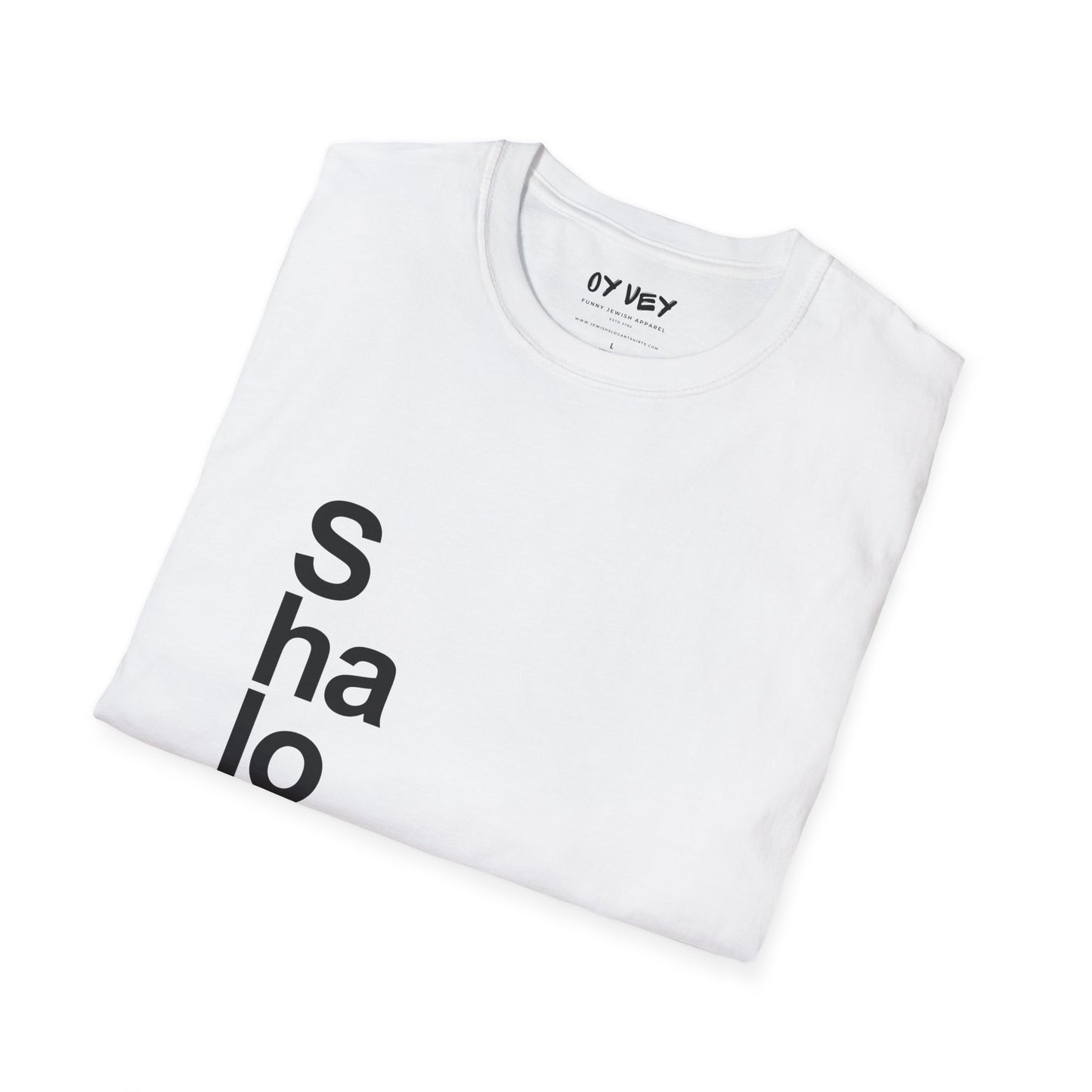 Shalom - Unisex soft T-shirt, Perfect Gift for Friends