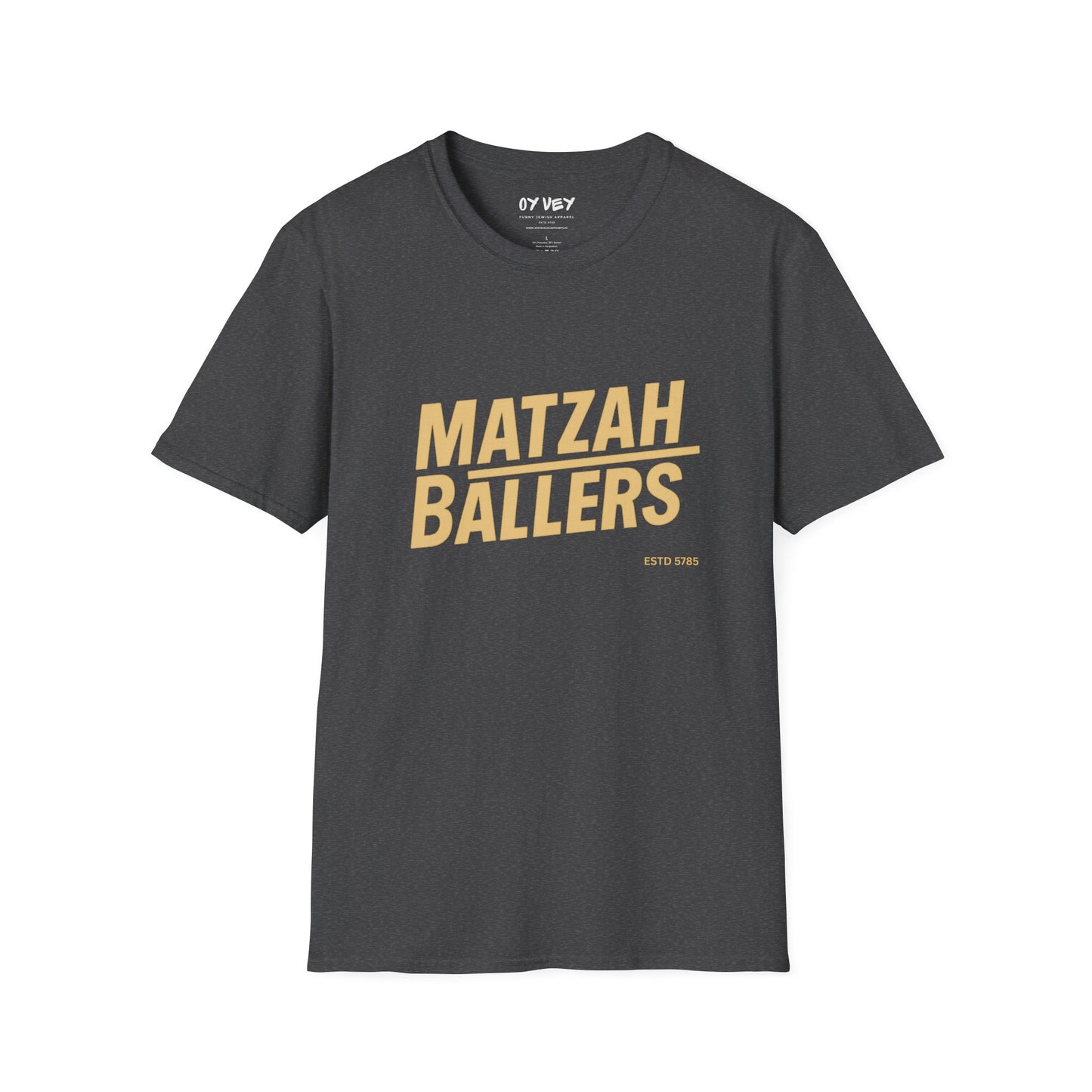 Matzah Ballers  - Unisex soft T-shirt, Perfect Gift for Friends