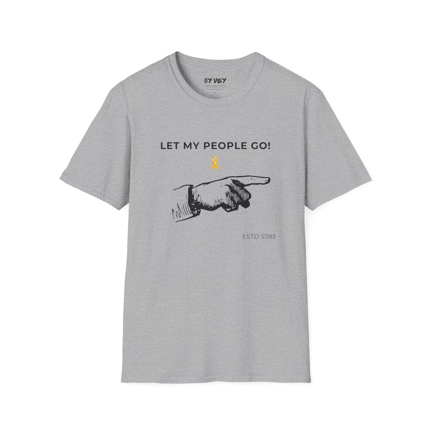 Let My People GO! - Unisex soft T-shirt, Perfect Gift for Friends