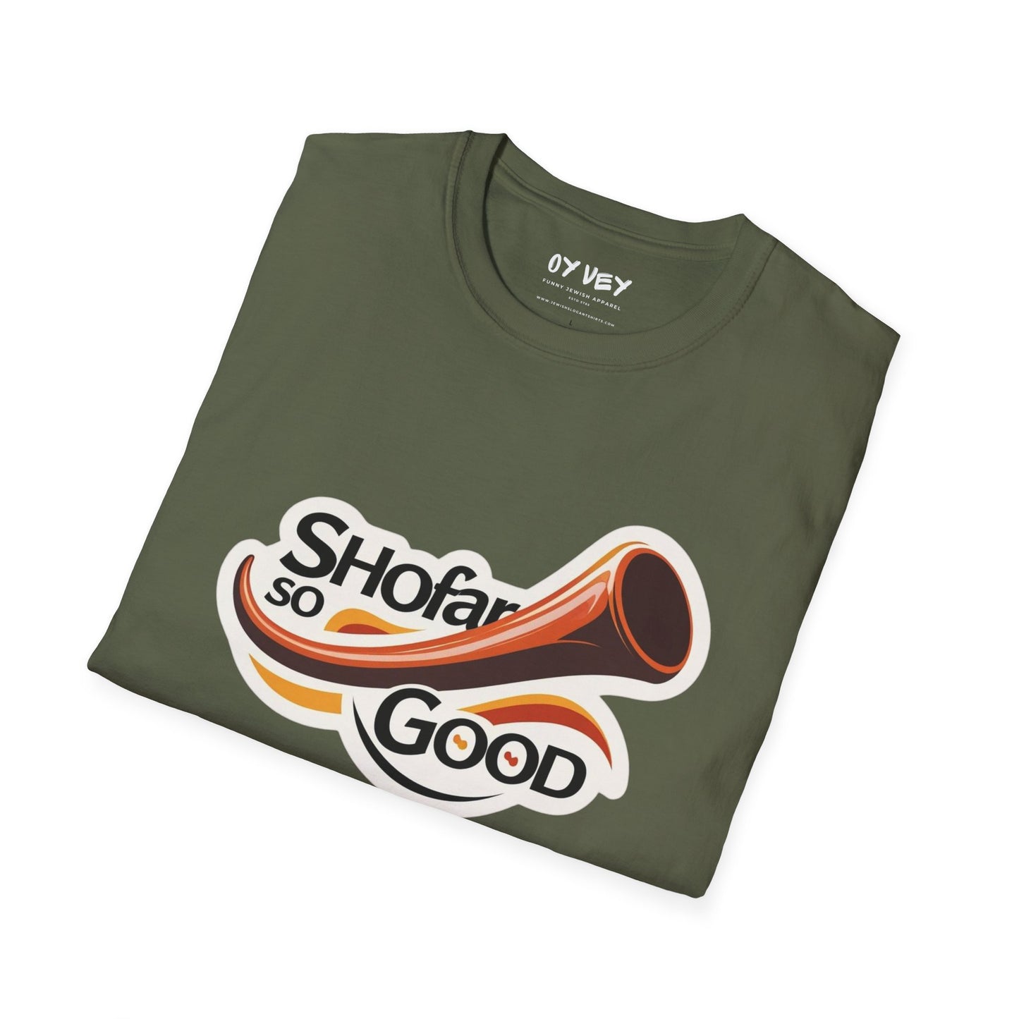 Shofar - Unisex soft T-shirt, Perfect Gift for Rosh Hashanah