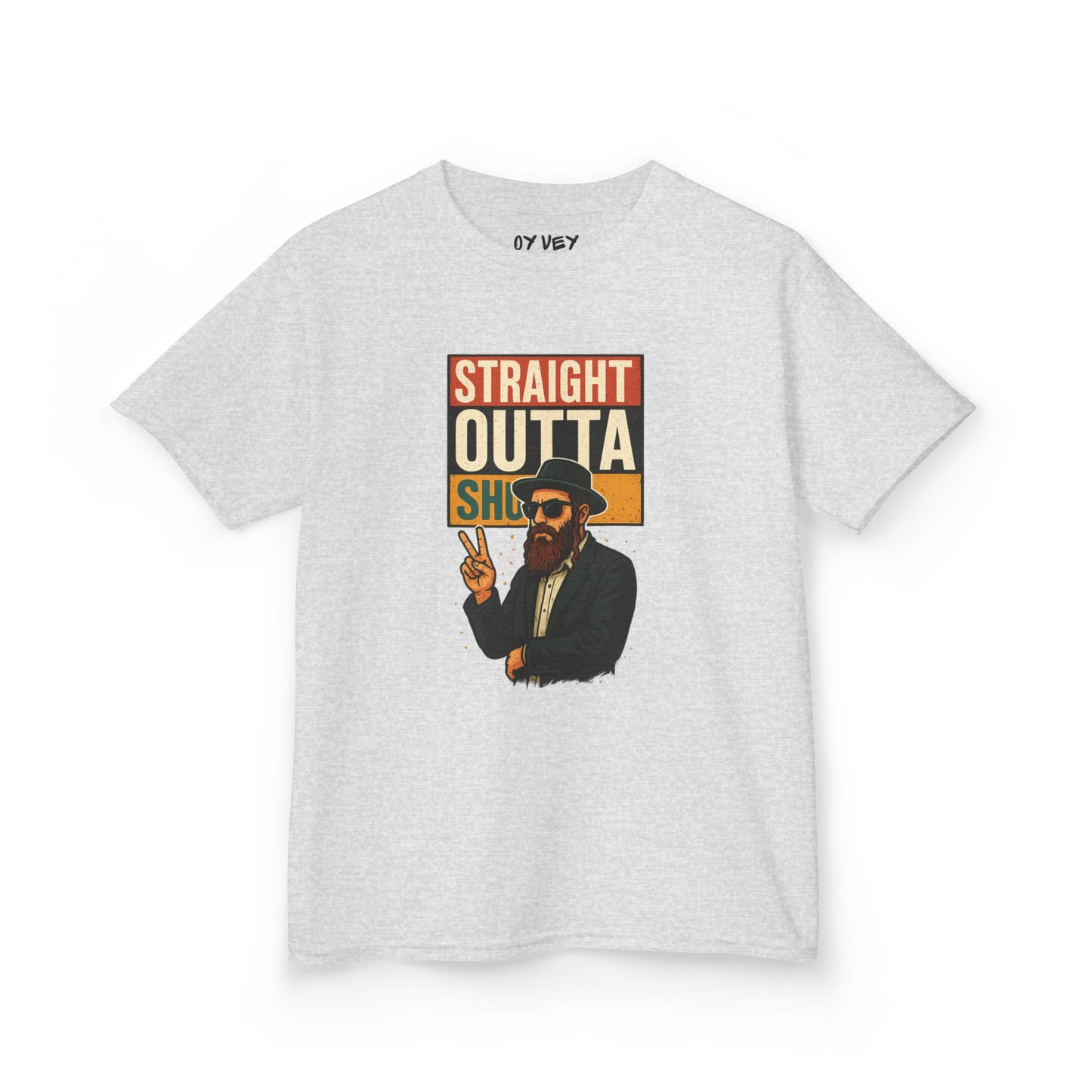 Straight Outta Shul - Soft style Kids Tee