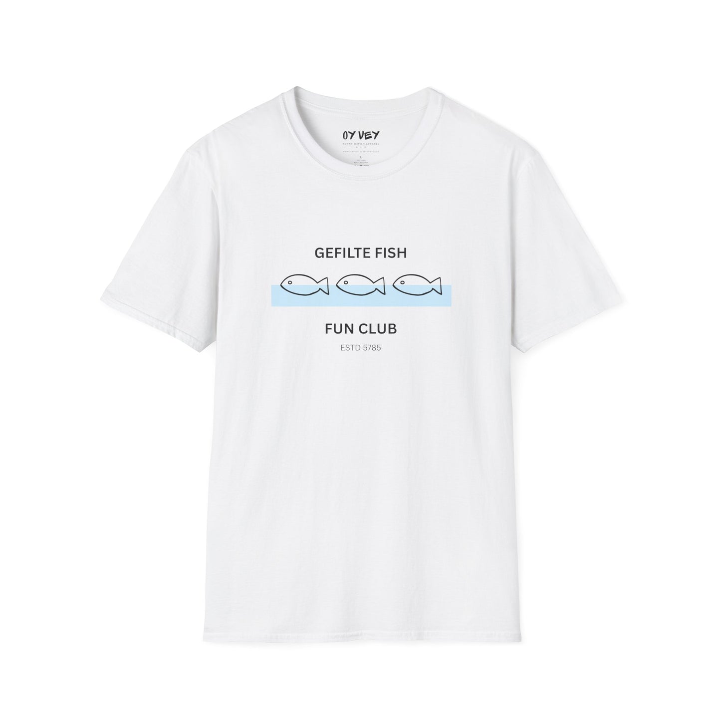 Gefilte Fish Fun Club 2  - Unisex soft T-shirt, Perfect Gift for Friends