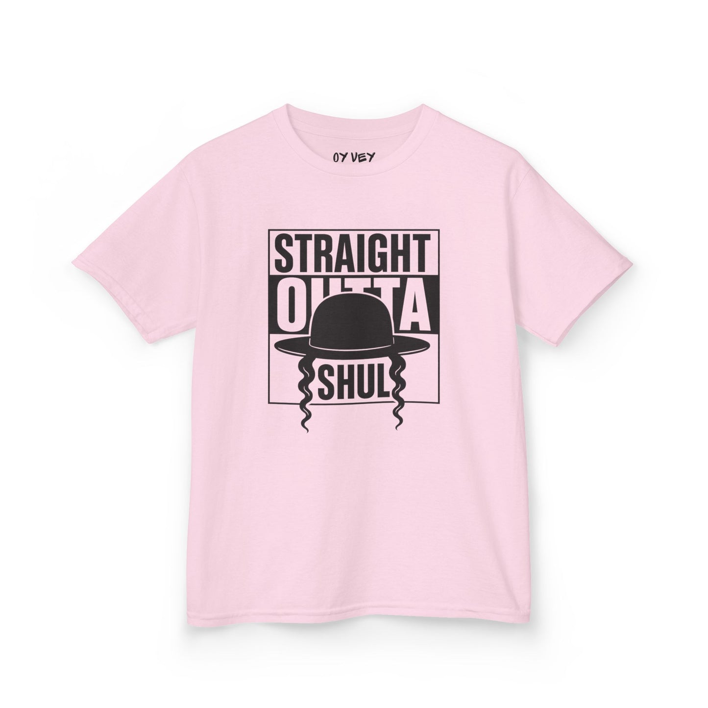 Straight Outta Shul Soft style Kids Tee