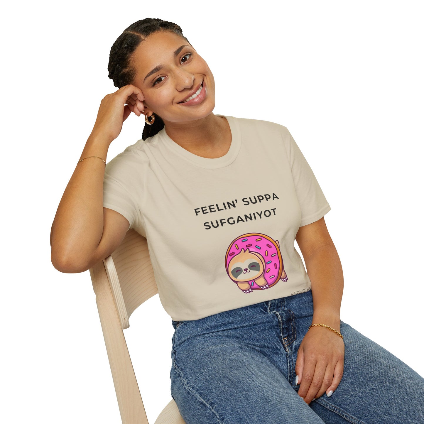 Sufganiyot - Unisex soft T-shirt, Perfect Gift for Chanukkah