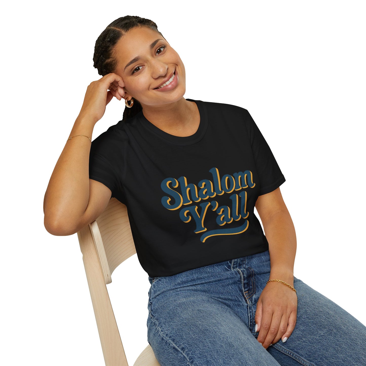 Shalom Yall  - Unisex soft T-shirt, Perfect Gift for Friends
