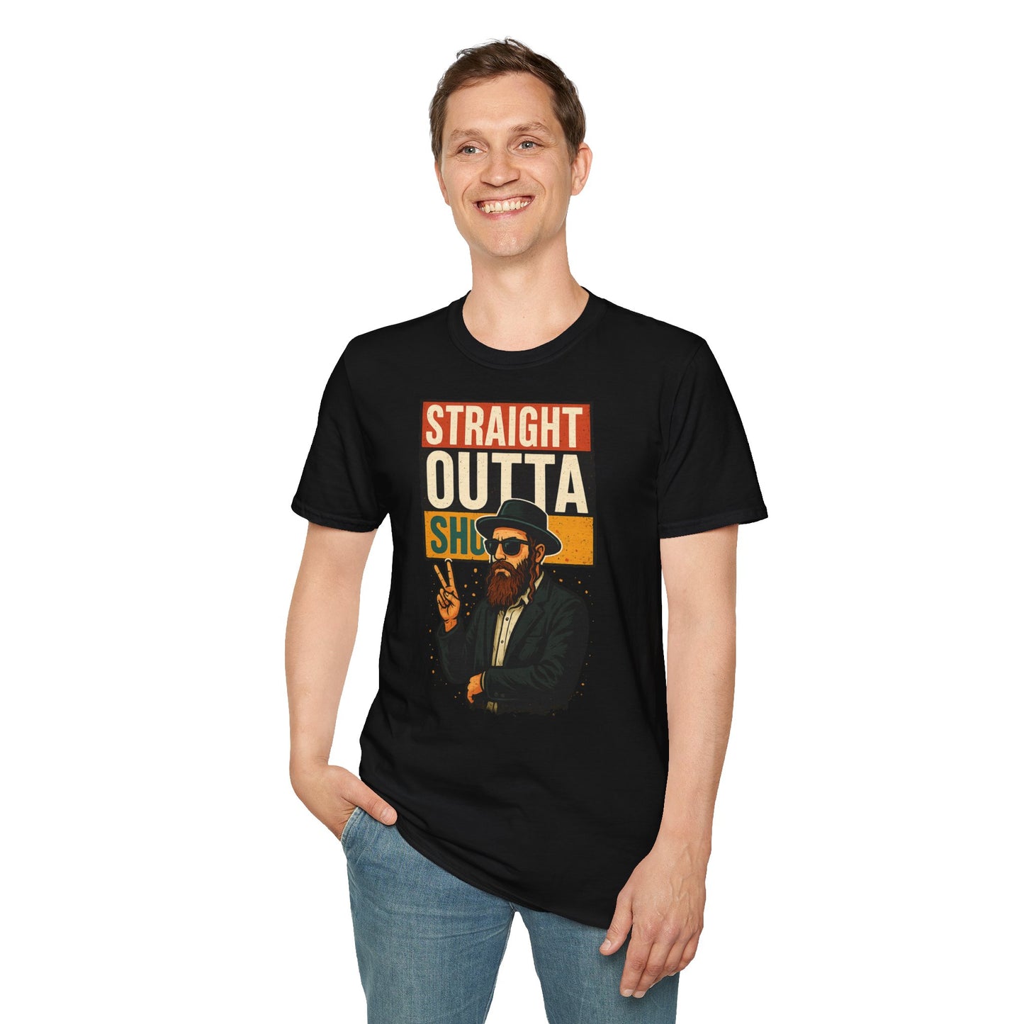 Straight Outta Shul 2- Unisex soft T-shirt, Perfect Gift for Friends