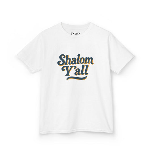 Shalom Y'all Soft style Kids Tee
