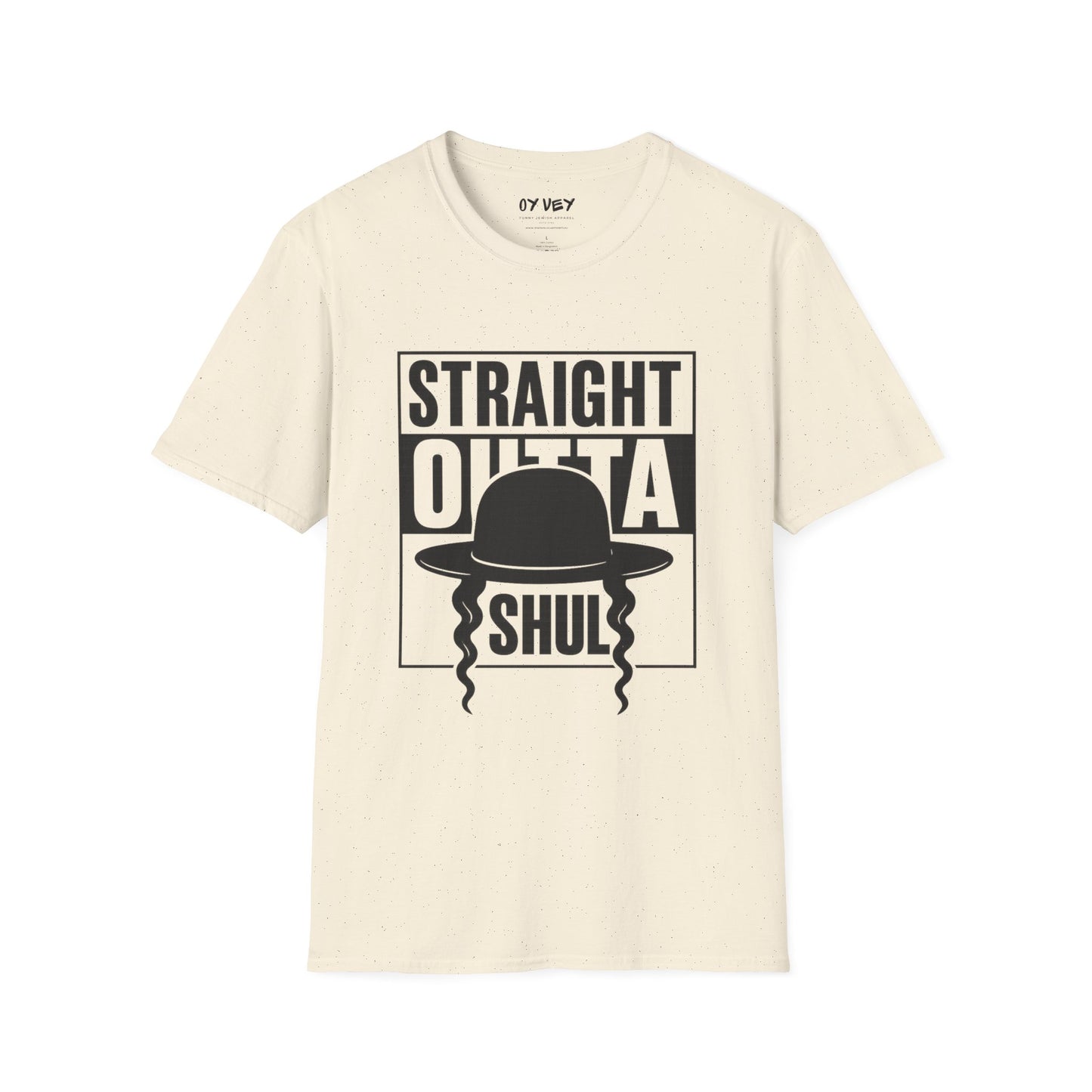 Strait Outta Shul - Unisex soft T-shirt, Perfect Gift for Friends